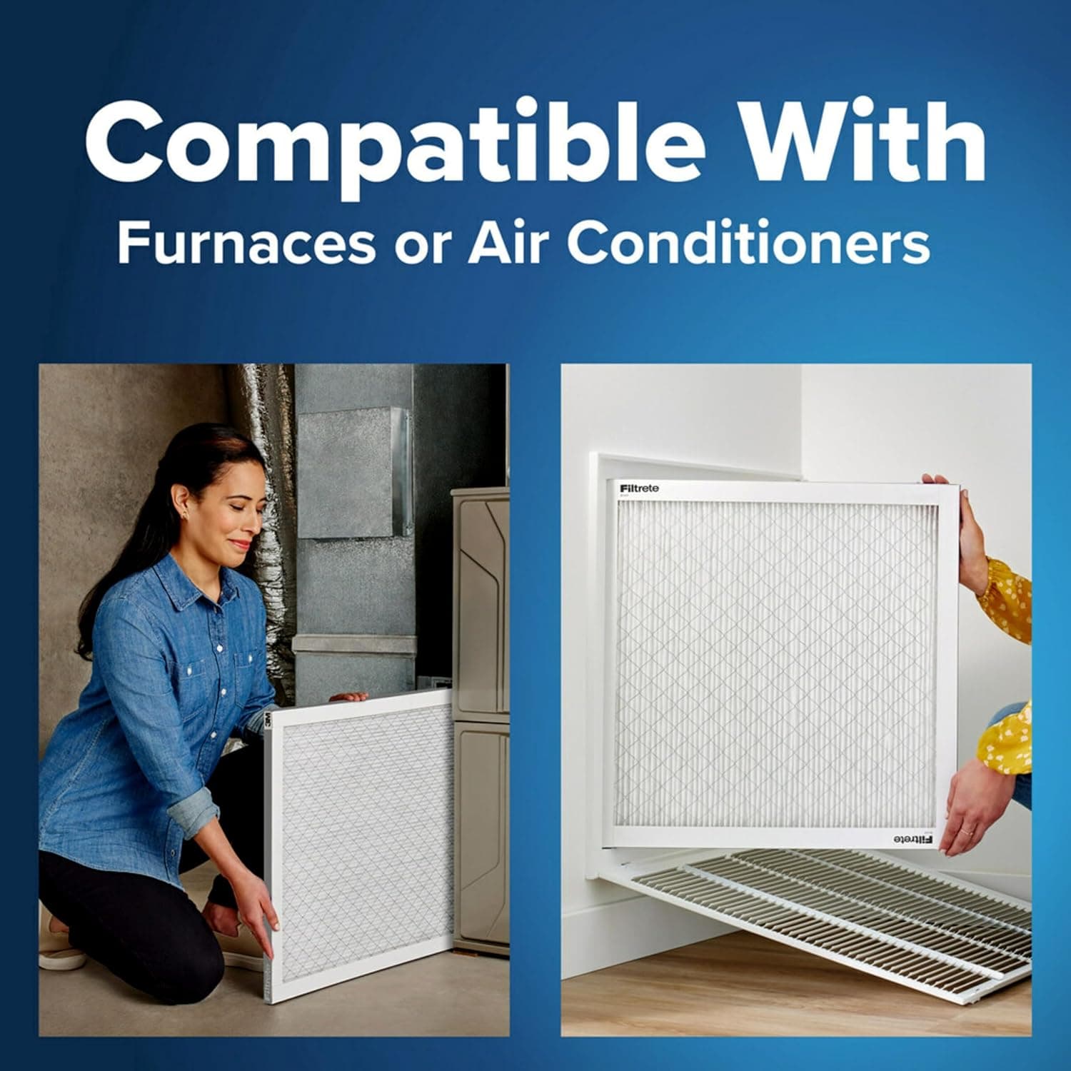 Filtrete 20x25x1 AC Furnace Air Filter, MERV 5, MPR 300, Capture Unwanted Particles, 3-Month Pleated 1-Inch Electrostatic Air Cleaning Filter, 6-Pack (Actual Size19.69x24.69x0.81 in) - Image 5