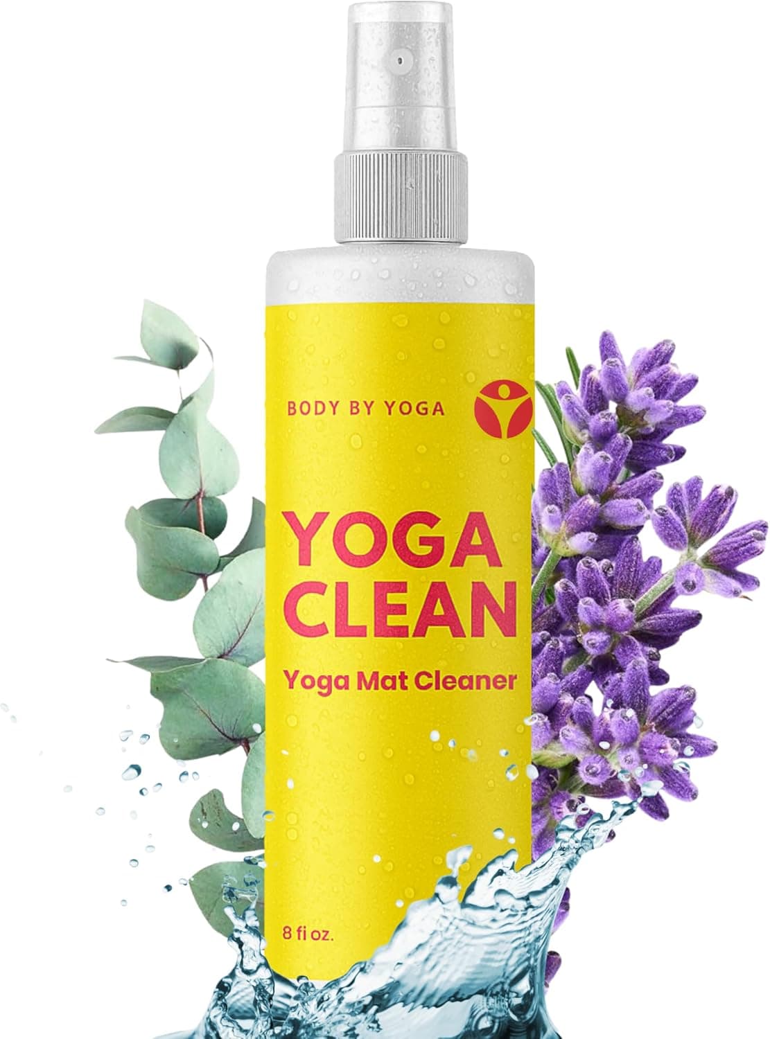 Yoga Clean – Eco-Friendly Yoga Mat Cleaner & Deodorizing Spray | Neutralizes Sweat & Odor to Protect Your Mat | 8 oz Plant-Based Formula, Spa-Like Scent, Made in the USA Citrus Tea - Image 2