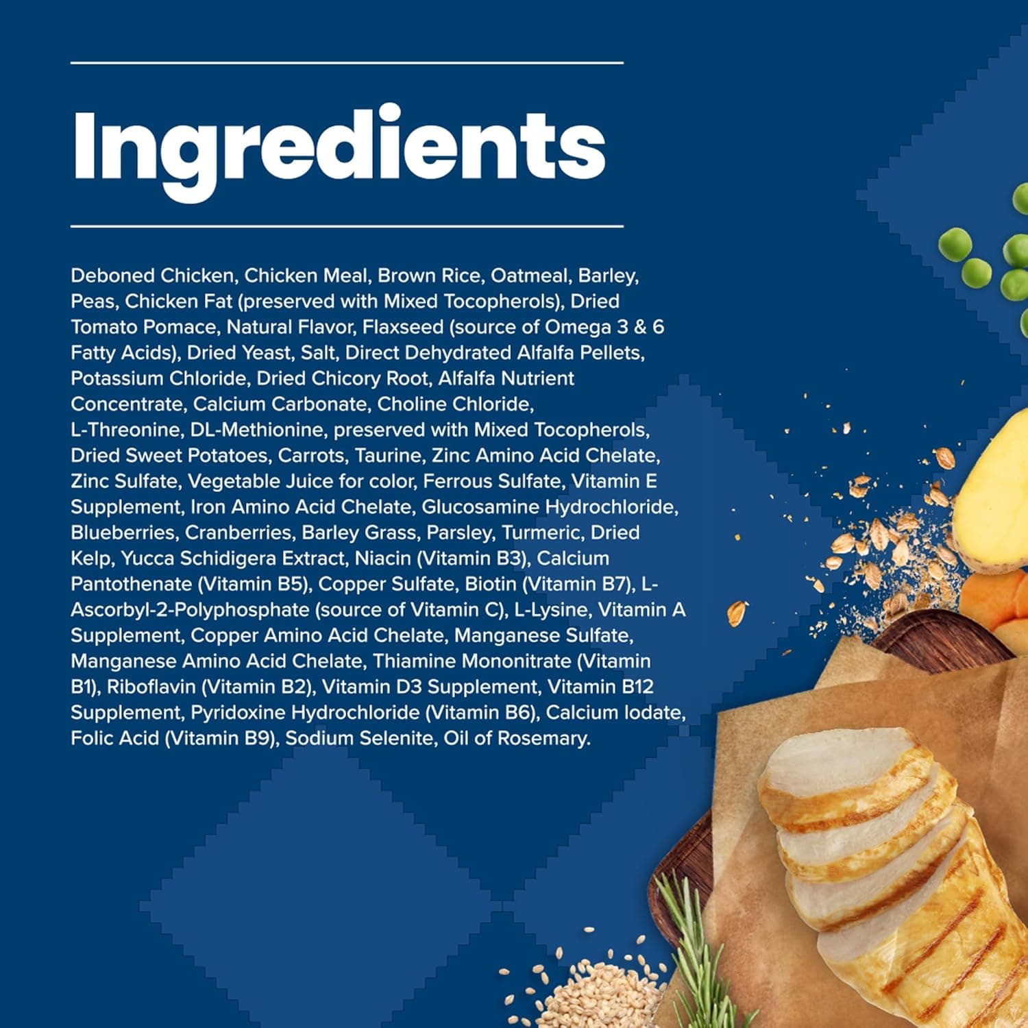 Blue Buffalo Life Protection Formula Adult Dry Dog Food, Helps Build and Maintain Strong Muscles, Made with Natural Ingredients, Chicken & Brown Rice Recipe, 5-lb. Bag Chicken & Brown Rice 5 Pound (Pack of 1) - Image 7