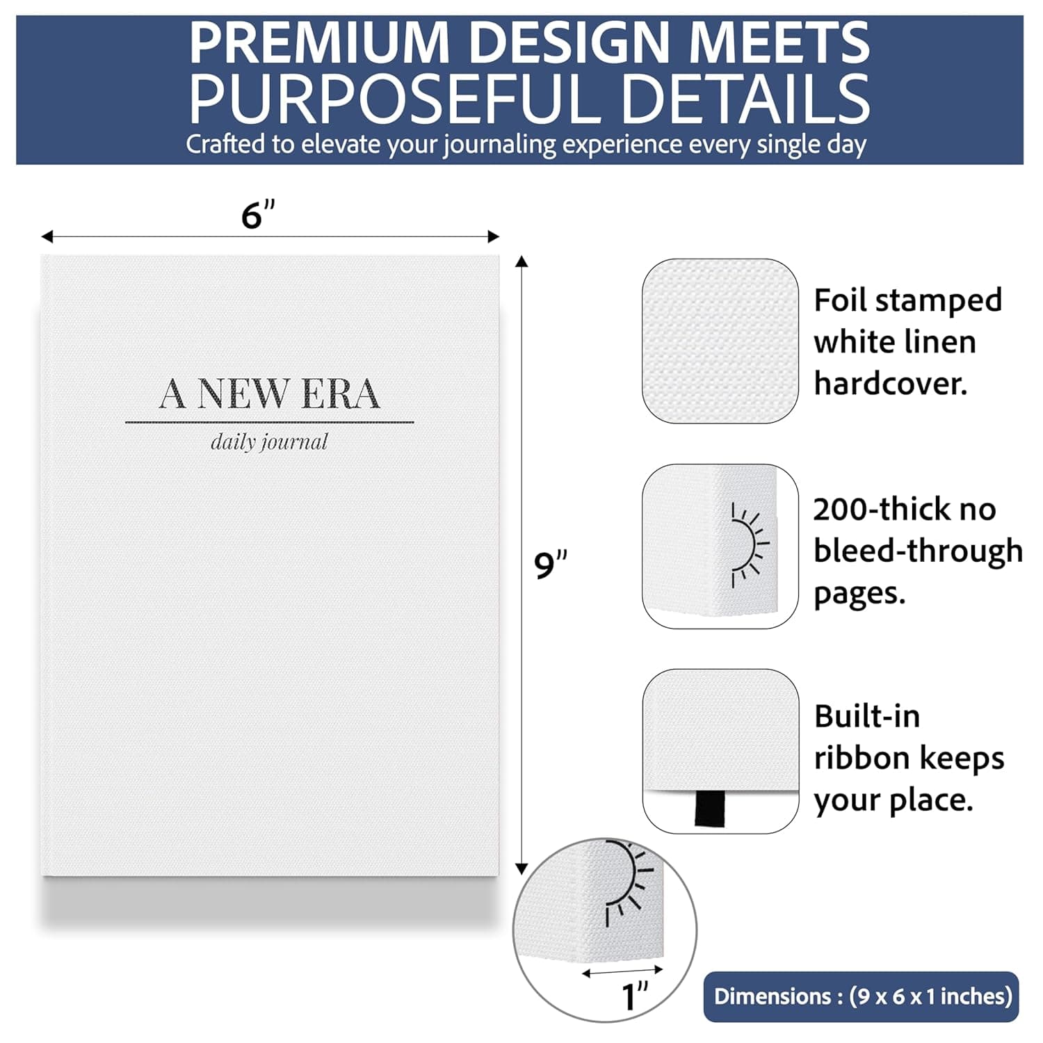 Daily Guided Journal for Women – 2025 Gratitude & Affirmation Planner for Mindfulness, Self-Care, and Wellness – Hardcover Organizer with Prompts for Healing & Growth - Image 3