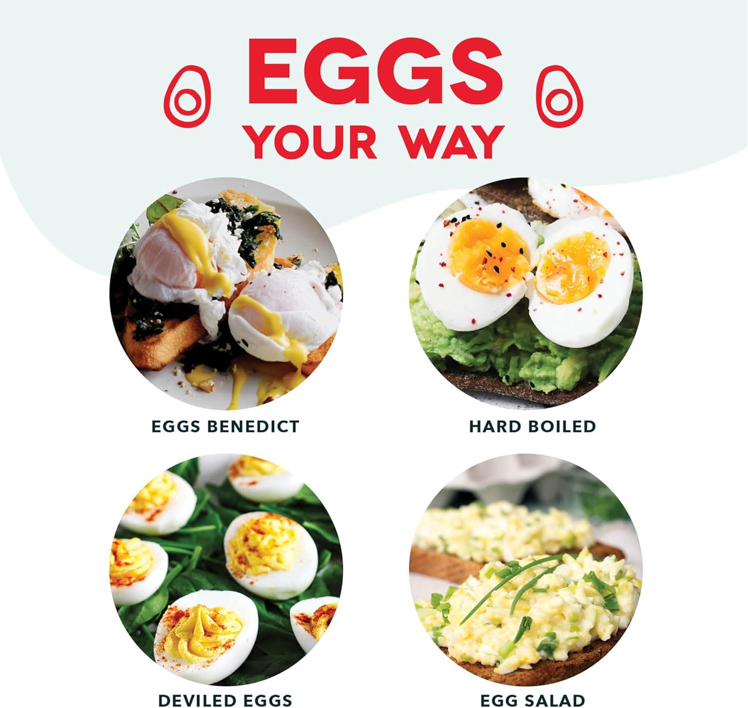 DASH Electric Rapid Egg Cooker for Hard Boiled/Poached/Scrambled Eggs or Omelets with Auto Shut-Off Feature, Black, 7 Egg Capacity 7 Eggs Black - Image 9