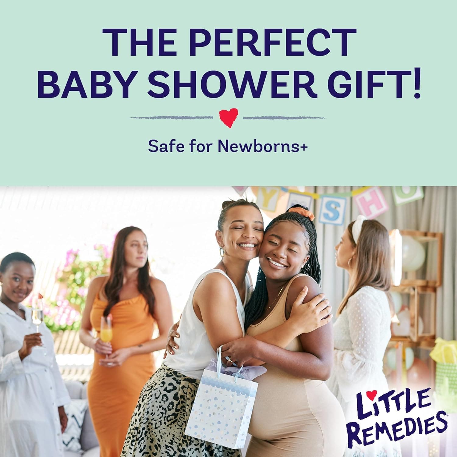 Little Remedies New Baby Essentials Kit with Saline Nasal Spray, Diaper Rash Cream, Gas Relief Drops, Gripe Water & More, Safe for Newborns - Image 7