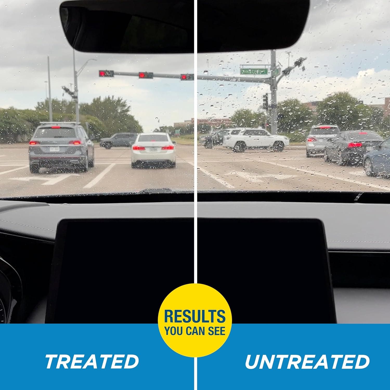 Rain-X 800002243 Glass Treatment, 7 oz. - Exterior Glass Treatment To Dramatically Improve Wet Weather Driving Visibility During All Weather Conditions Squeeze Bottle 7 Fl Oz (Pack of 1) - Image 7