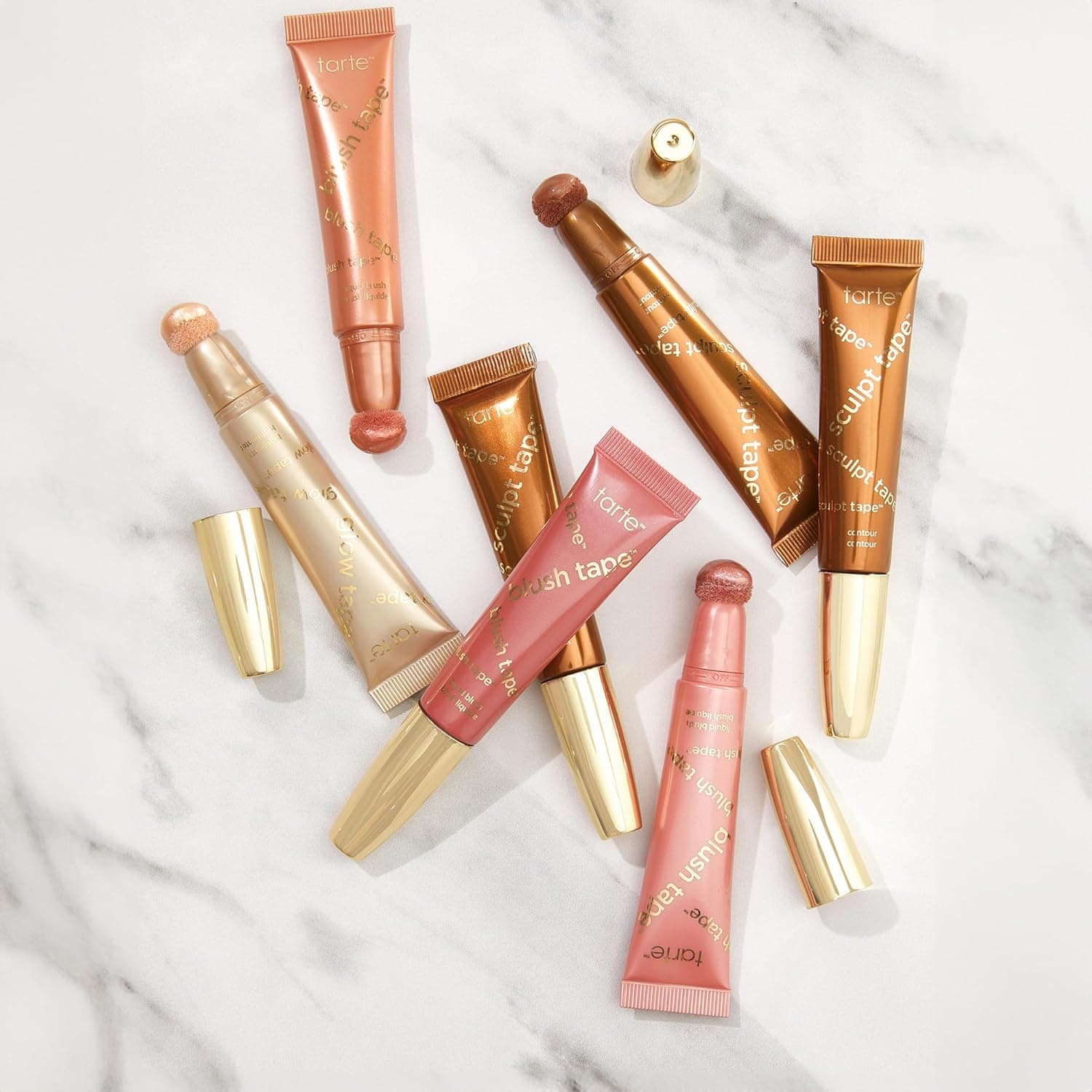 tarte sculpt tape contour – Lightweight Cream Bronzer with Shea Butter for Blendable, Buildable Contour & Natural Looking Sculpted Glow, Vegan & Cruelty Free cool bronze Full Size - Image 11