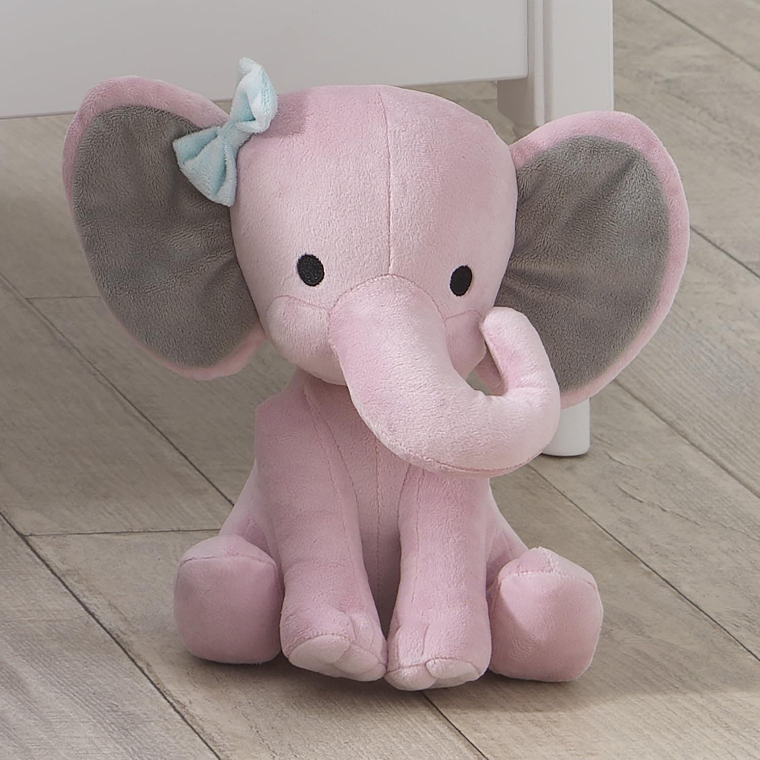Bedtime Originals Twinkle Toes Pink Elephant Plush, Hazel, 1 Count (Pack of 1) - Image 4