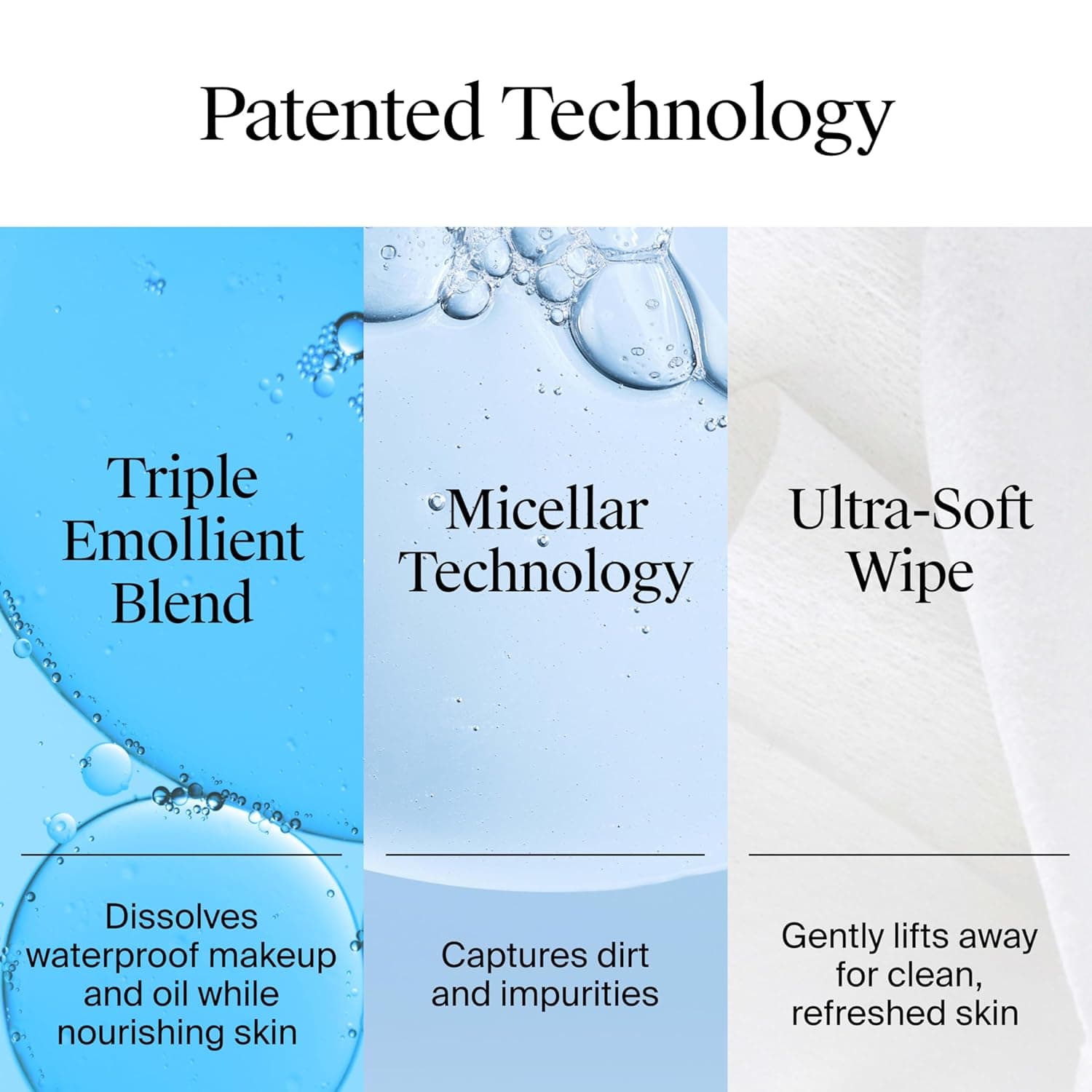 Neutrogena Makeup Remover Wipes Micellar Alcohol-Free Face Towelettes Remove Waterproof Mascara & Oil, Compostable 100% Plant-Based Cloth, Dermatologist & Ophthalmologist Tested, Twin Pack 2 x 25 ct - Image 7