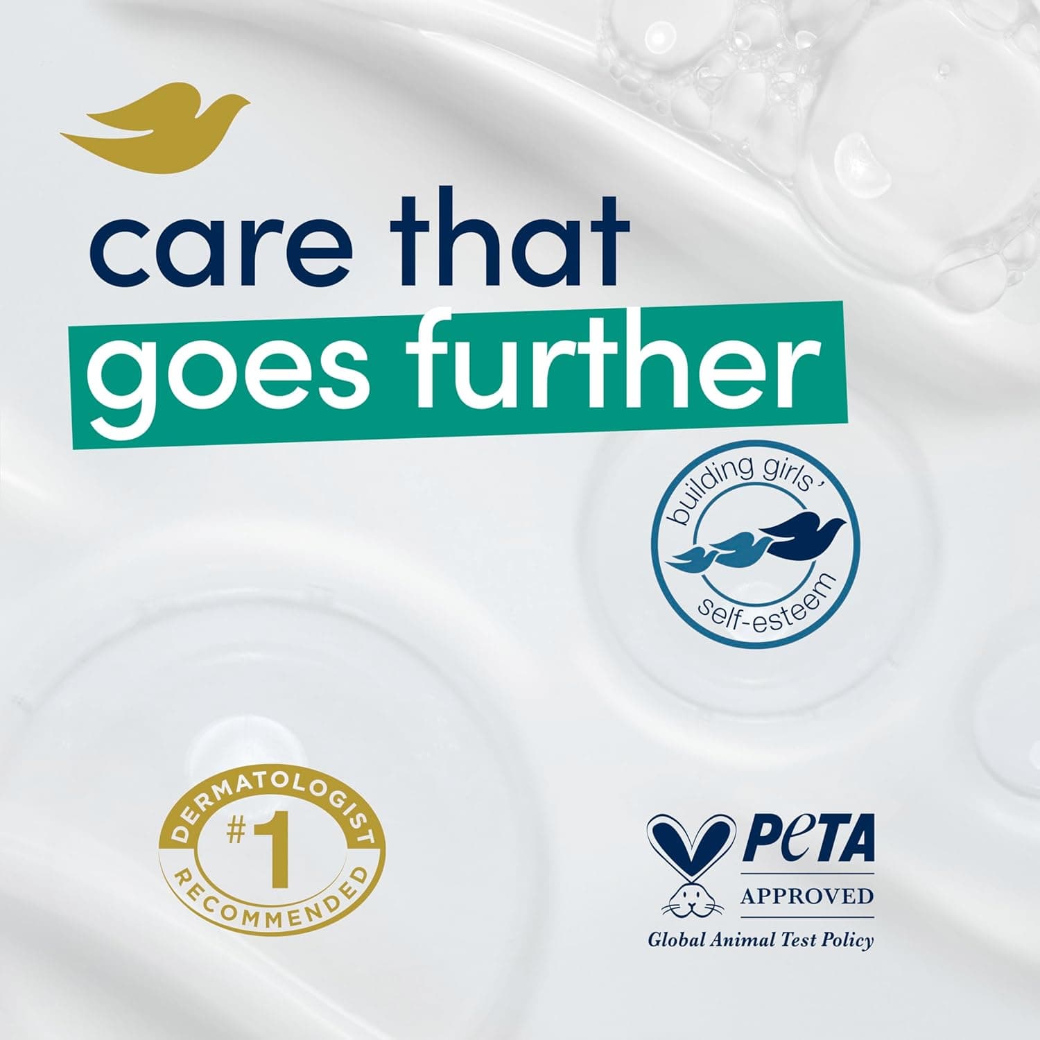 Dove Beauty Bar Soap Antibacterial Care 6 Count For Clean, Moisturized Skin, Removes Bacteria 3.75 oz Antibacterial Care 3.75 Ounce (Pack of 6) - Image 9