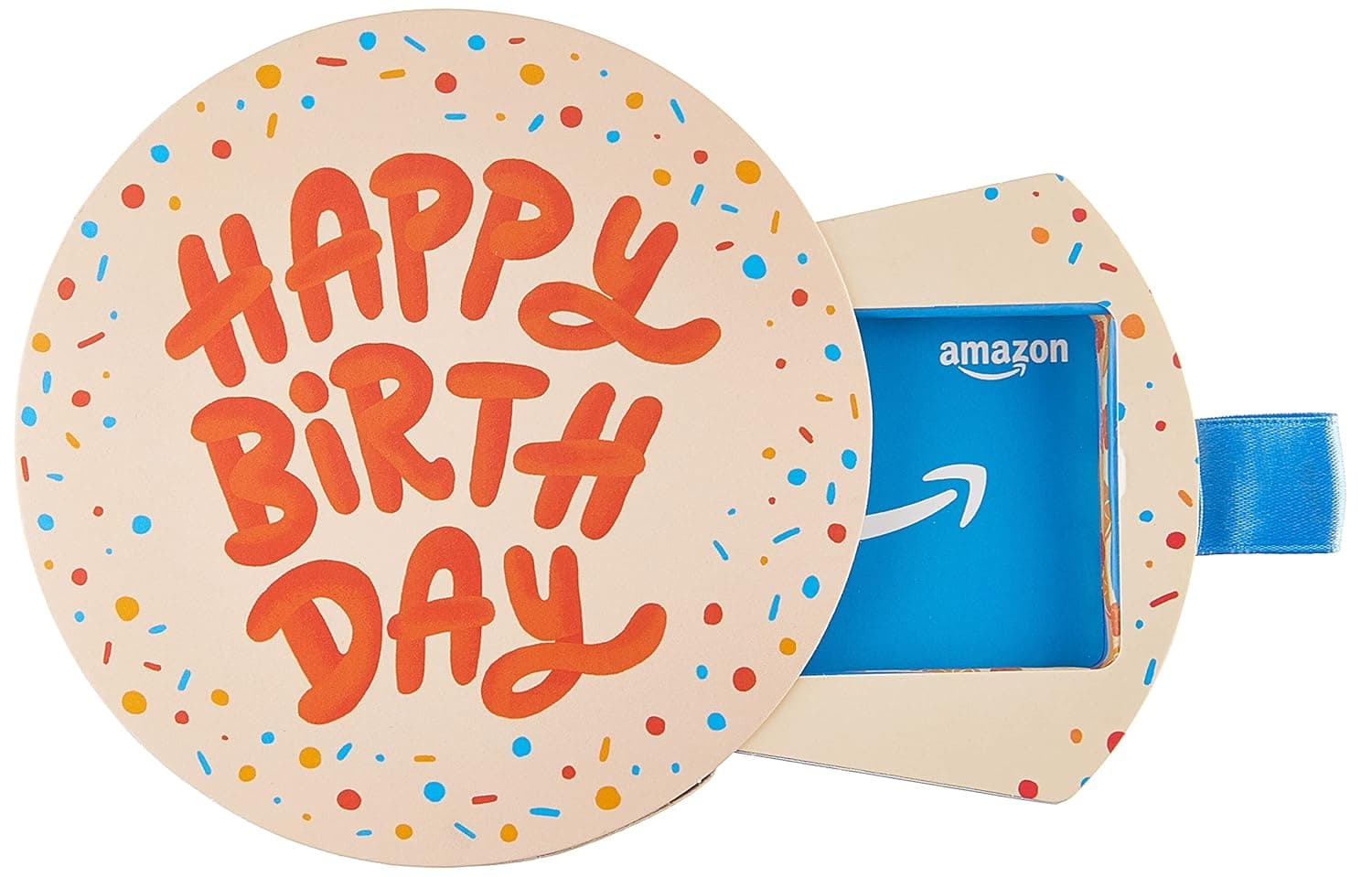 Amazon.com Gift Card in a Birthday Pop-Up Box 0 Birthday Cake Box Blue - Image 2