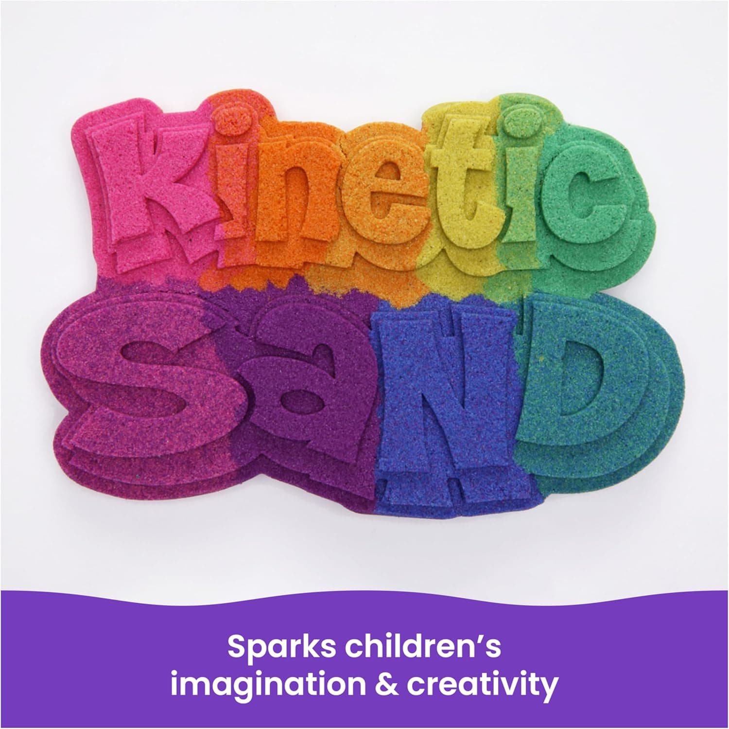 Kinetic Sand, 2.5lbs Cát Chơi Màu Xanh, Độc Quyền Amazon, Túi Có Thể Đóng Lại (Bao Bì Có Thể Khác Nhau), Đồ Chơi Cảm Giác, Quà Lễ & Quà Tặng Trong Tất Cho Trẻ Em Từ 3 Tuổi Trở Lên Mới 2.5lb Màu Xanh - Image 6