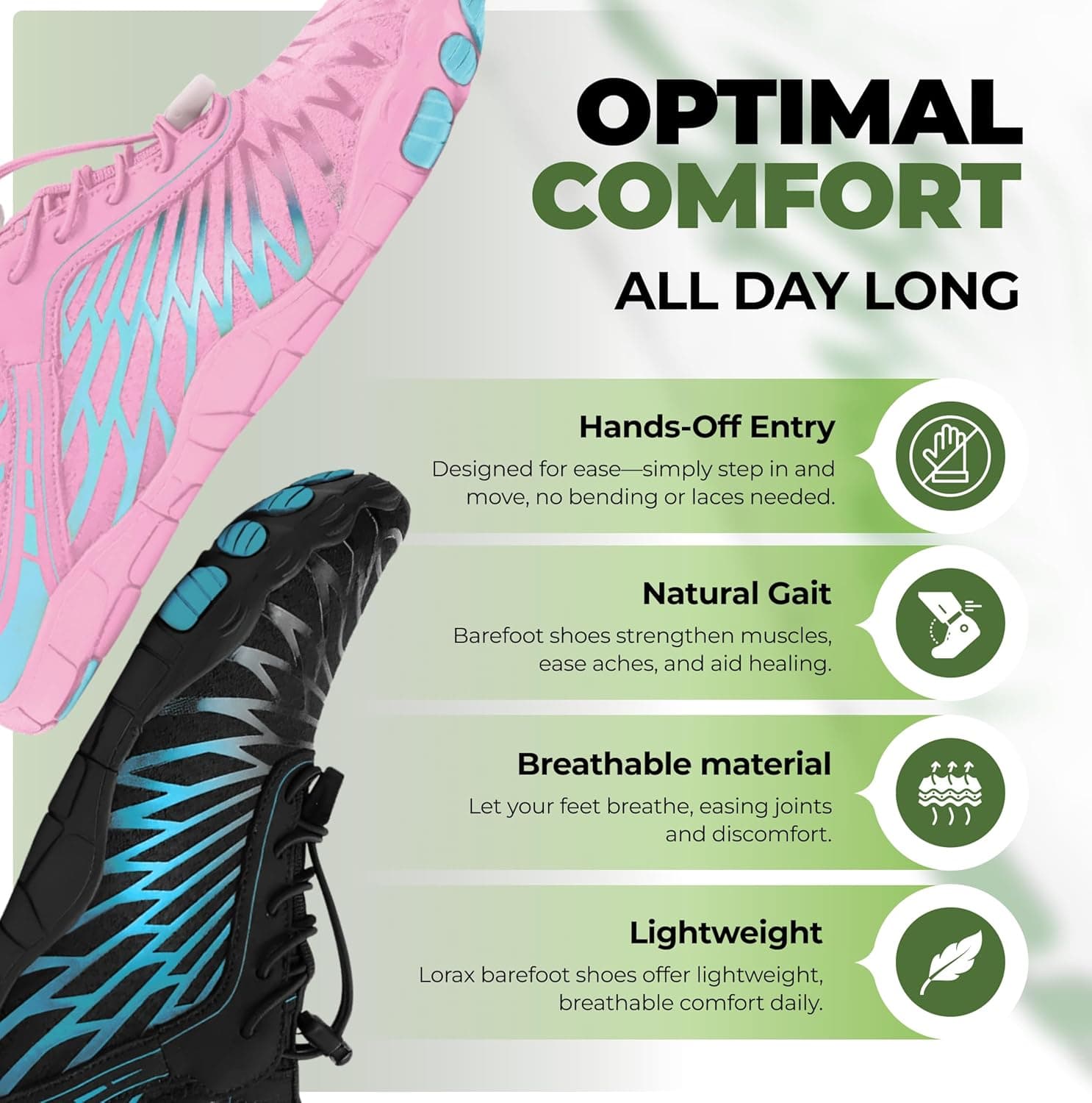 Hike Footwear Lazuli Pro Barefoot Shoes – Minimalist Lightweight Flexible Sneakers with Arch Support for Trail Running, Hiking, Gym & Everyday Walking (Unisex) 8-8.5 Wide Women/6-6.5 Wide Men Grey/Black - Image 7