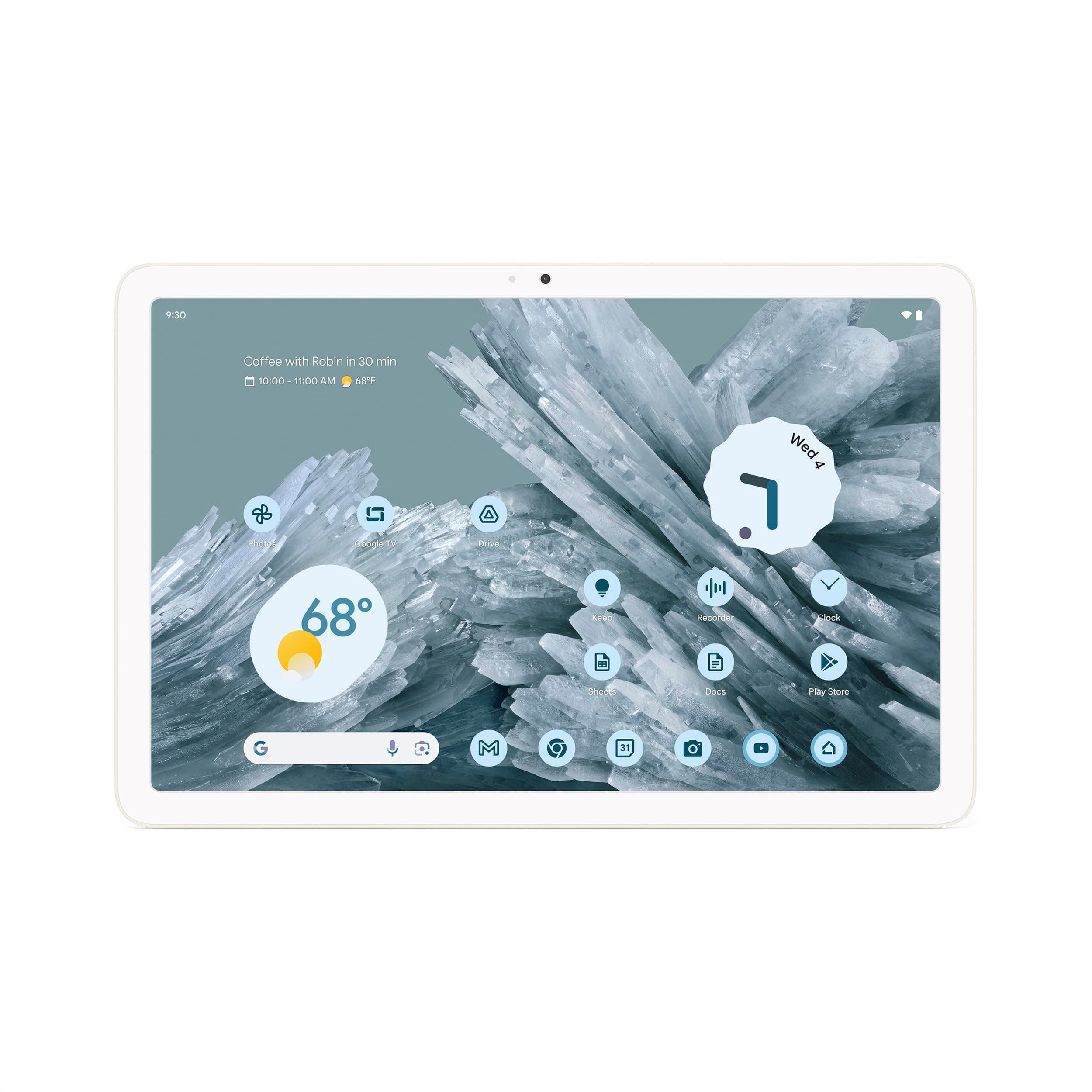 Google Pixel Tablet - Android Tablet with 11-Inch Screen and Extra-Long Battery Life - Porcelain - 8 GB RAM - 128 GB Porcelain 128 GB Pixel Tablet