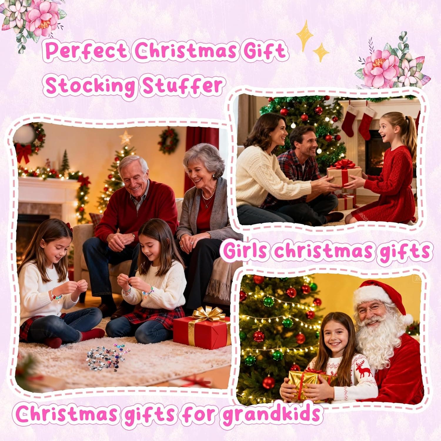 Kit de Pulseras con Encantos COO&KOO para Niñas: Kit de Joyería de Unicornio, Regalos de Manualidades para Niñas de 8 a 12 Años, Un Juguete Perfecto para Niñas de 6, 7, 8, 9, 10 Años que Fomenta la Imaginación, la Autoexpresión y la Creatividad - Image 6