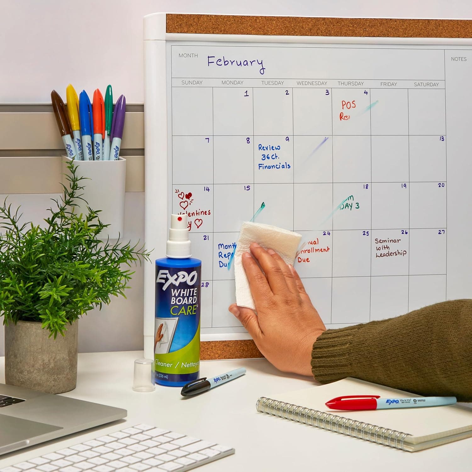 EXPO Dry Erase Whiteboard Cleaning Spray 8 oz. Less than 10 ounces - Image 3