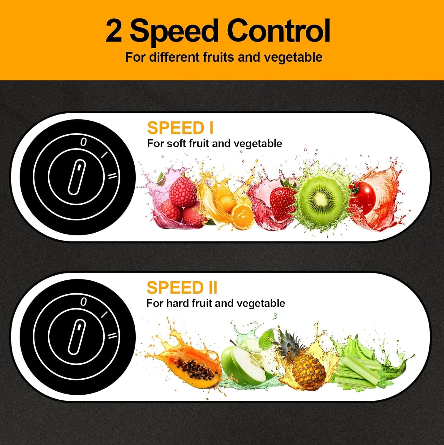 Panana Centrifugal Juicer Extractor with Wide Mouth 3” Feed Chute for Fruit Vegetable, Easy to Clean, Stainless Steel, BPA-free (Red) - Image 6