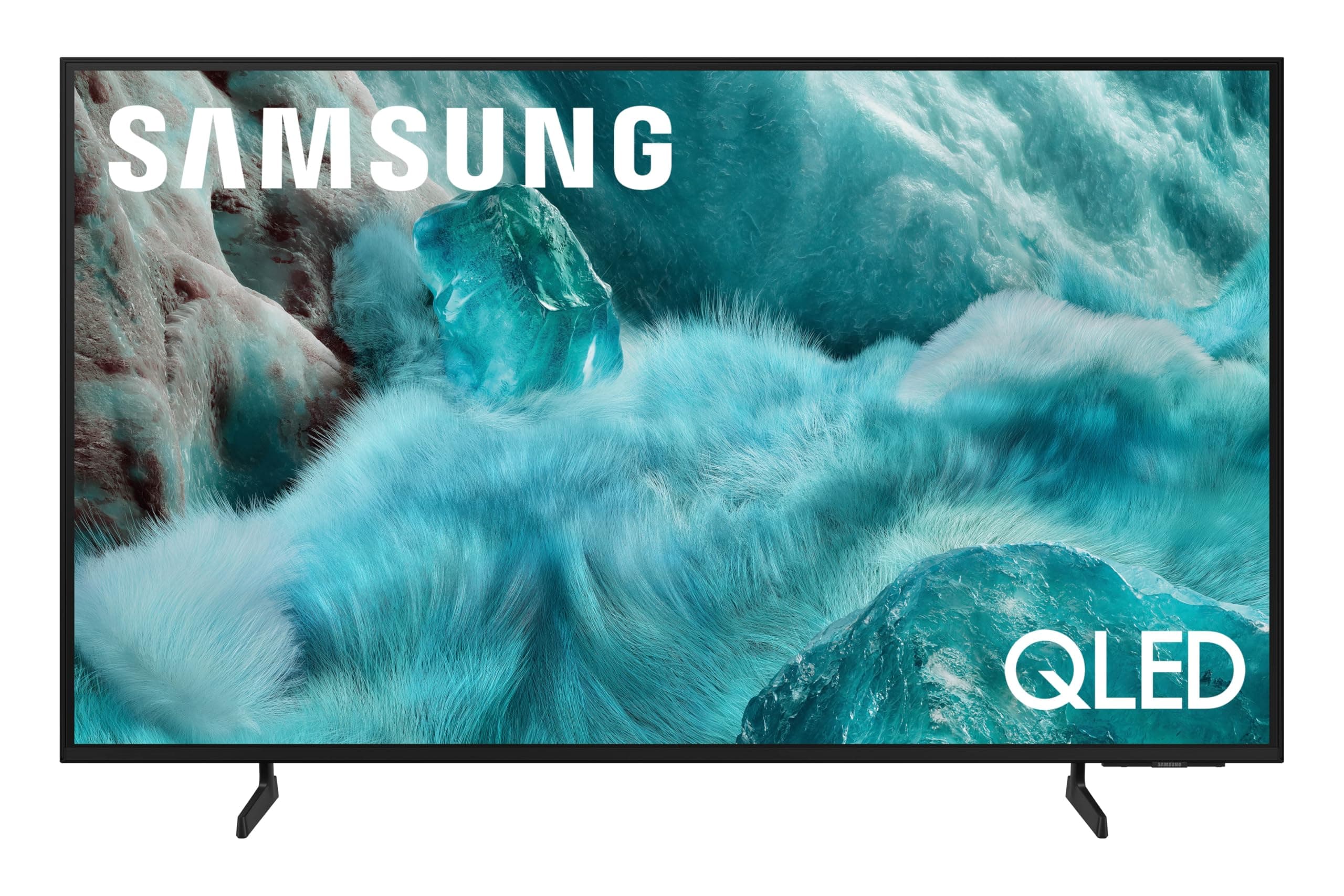 Samsung 55-Inch Class QLED Q7F Series Samsung Vision AI Smart TV (2025 Model, 55Q7F) Quantum HDR, Object Tracking Sound Lite, Q4 AI Gen1 Processor, 4K upscaling, Gaming Hub, Alexa Built-in 55-Inch TV Only