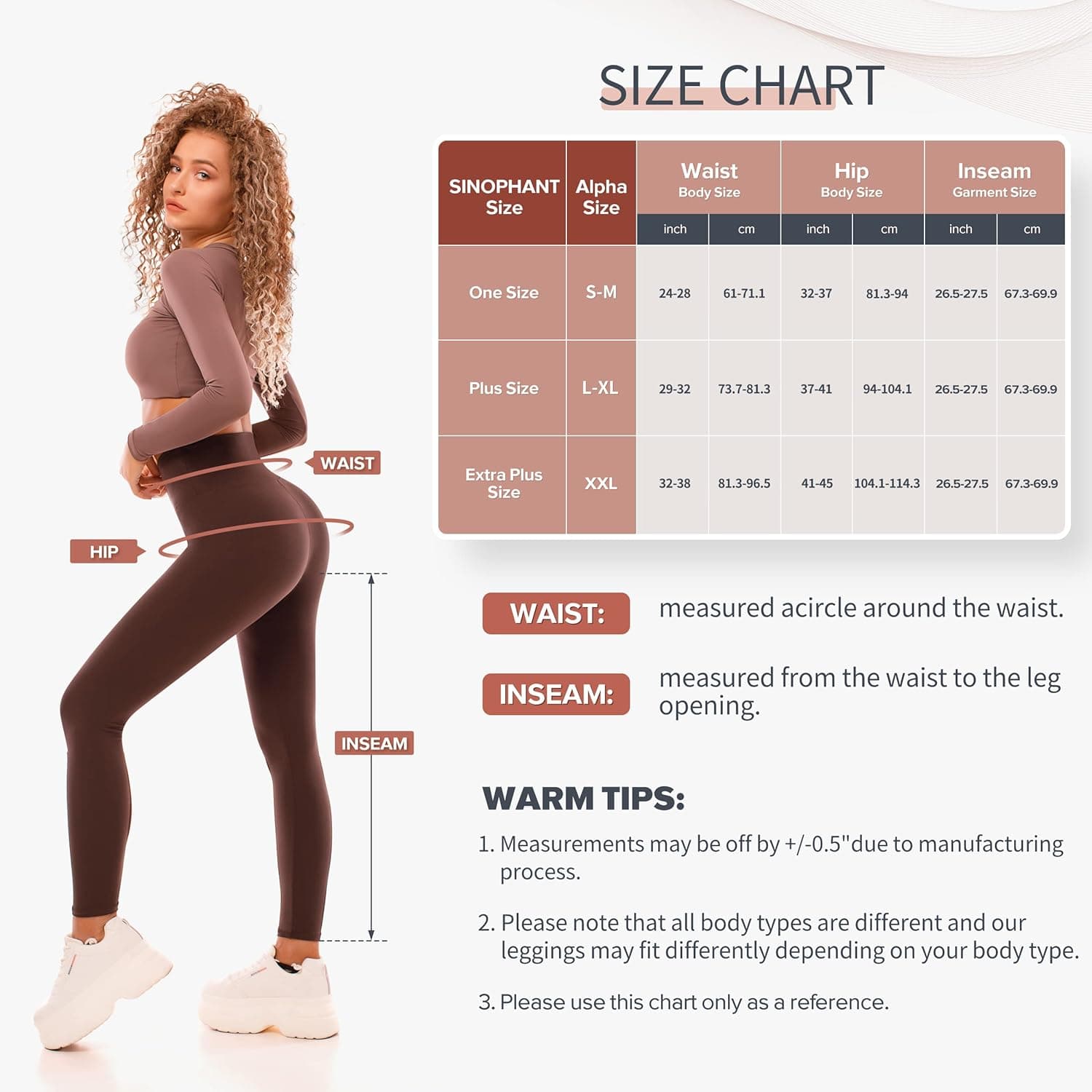 SINOPHANT High Waisted Leggings for Women - Full Length Capri Buttery Soft Yoga Pants for Workout Athletic Full Length Large-X-Large Black - Image 7