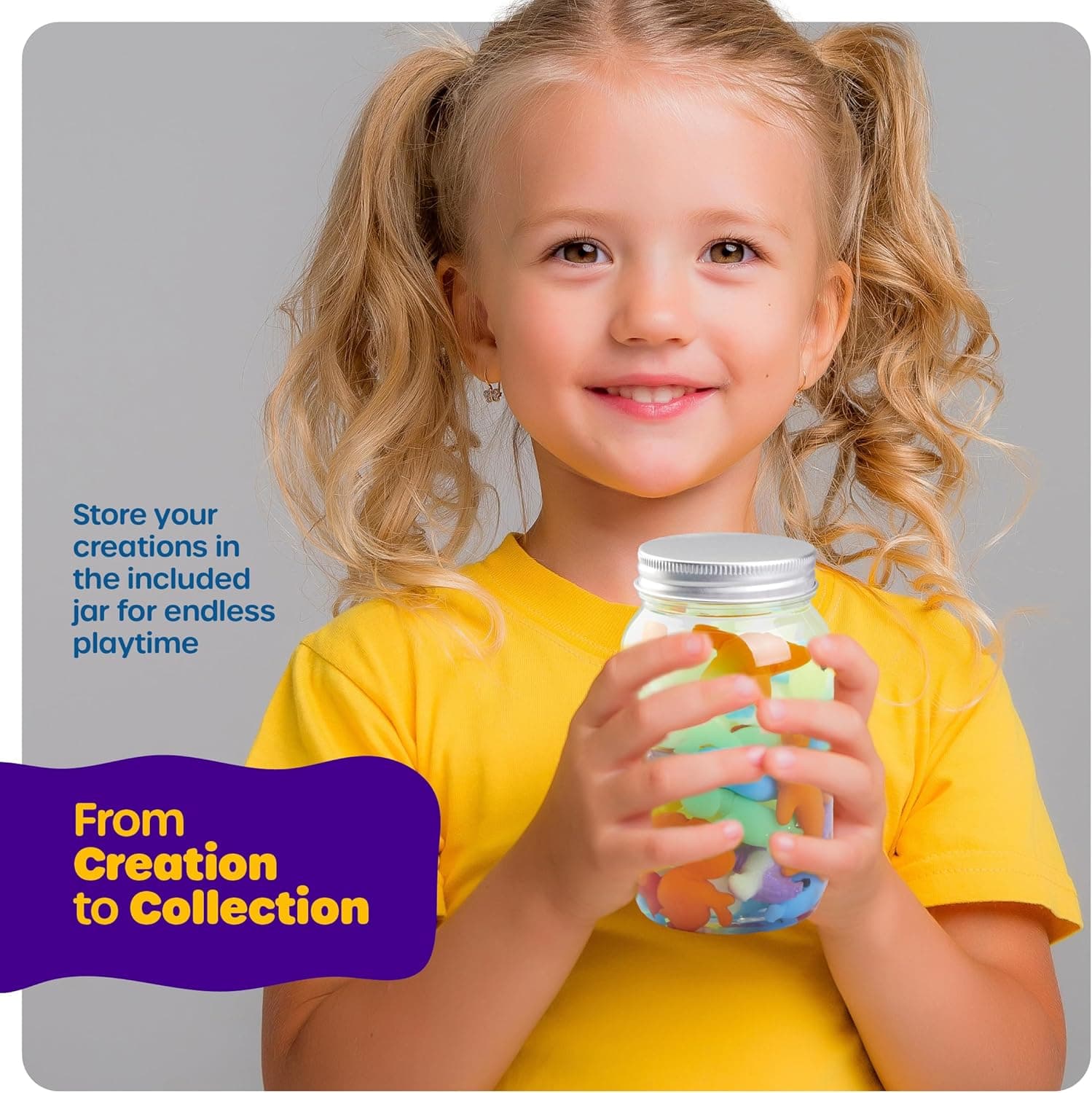 Dan&Darci Aqua Fairy Water Gel Kit for Kids - Magic Elf Toy Kits - Waters Pets - DIY Squishy Maker Set - Craft for Kids - Make Your Own Squishies Toys Crafts for Boys & Girls Multi-colored - Image 8