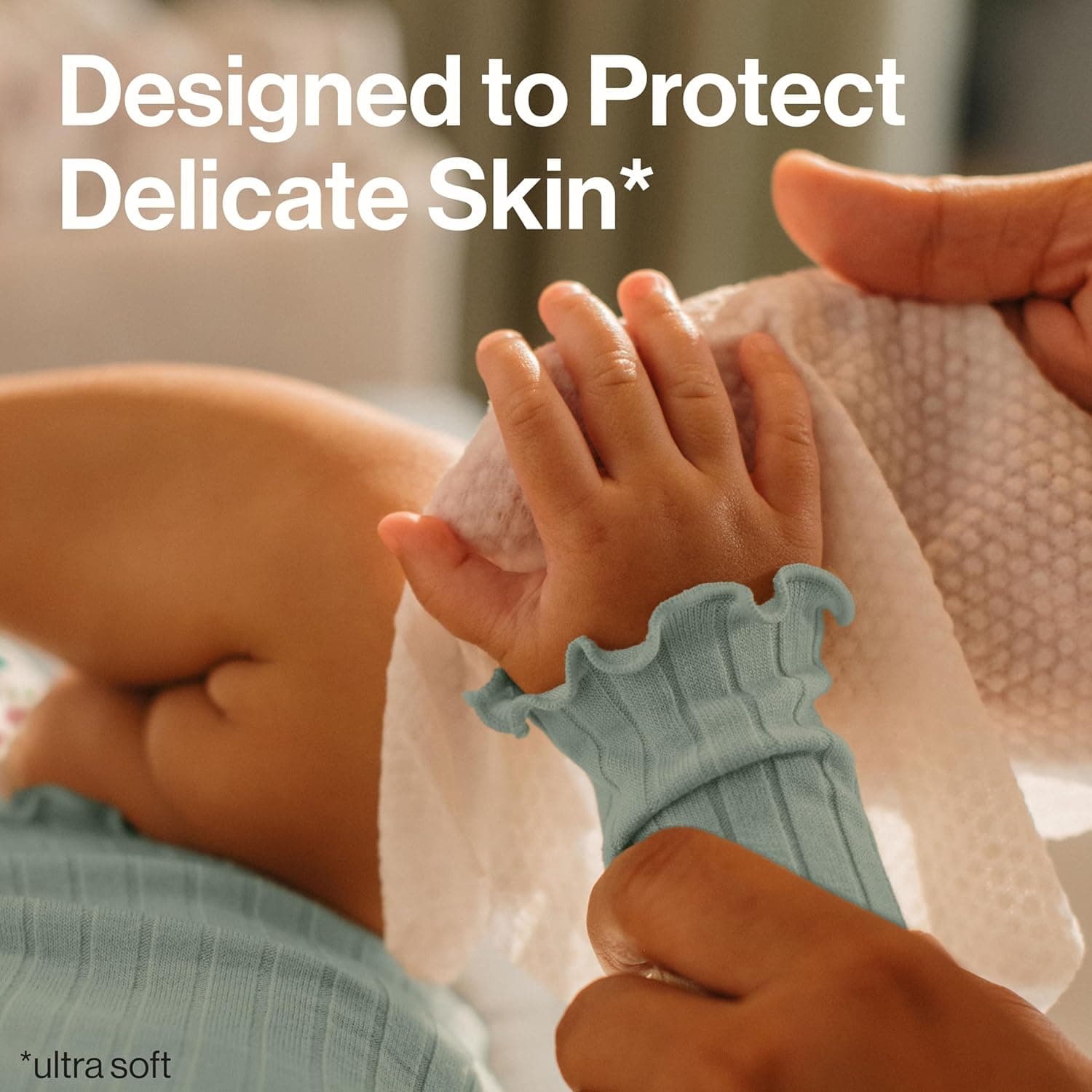 The Honest Company Hypoallergenic Multi-Use Baby Wipes for Sensitive Skin, Geo Mood, 60 Count Geo Mood 60 Count (Pack of 1) - Image 2