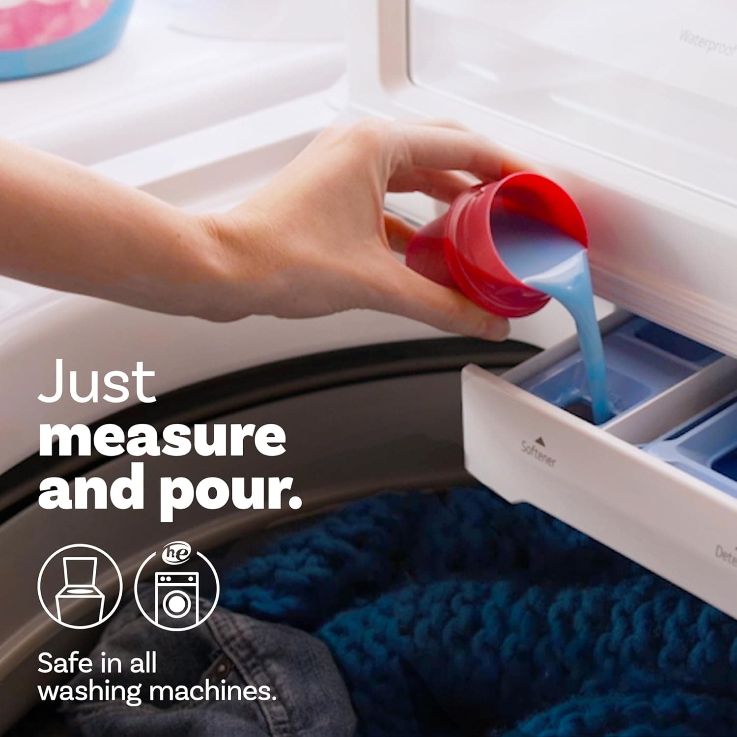 Downy柔顺剂液体，四月清新香型，111液体盎司，150次洗涤 四月清新 111液体盎司（1包装） - Image 8