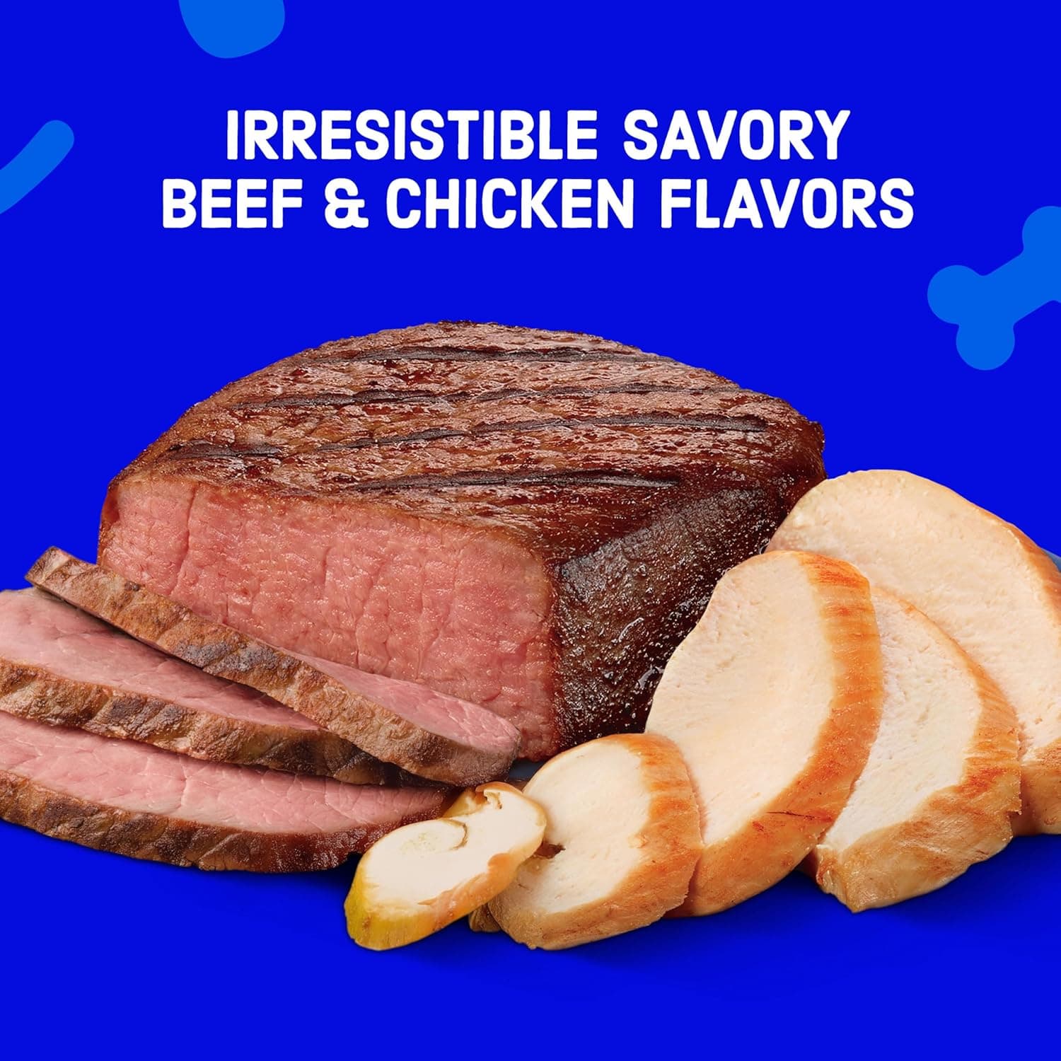 Kibbles 'n Bits Original 美味牛肉和鸡肉口味干狗粮，31磅袋装 美味牛肉和鸡肉 31磅（1包） - Image 5