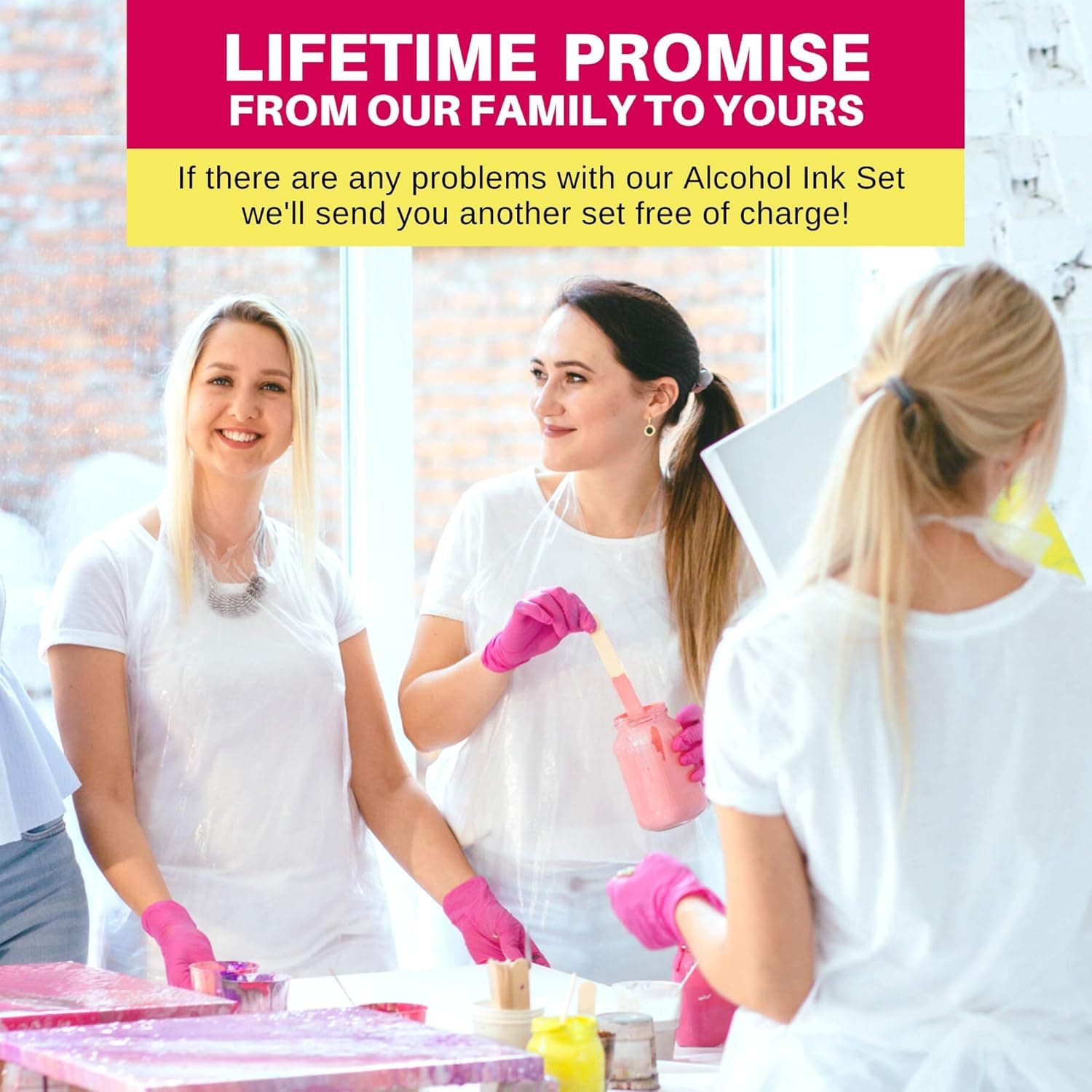 Alcohol Ink Set - New Improved Formula - 24 Highly Saturated, Fast-Drying, Permanent Inks for Epoxy Resin, Tumblers, Fluid Art Painting, Glass, Metal, and More ALC-1123 - Image 9