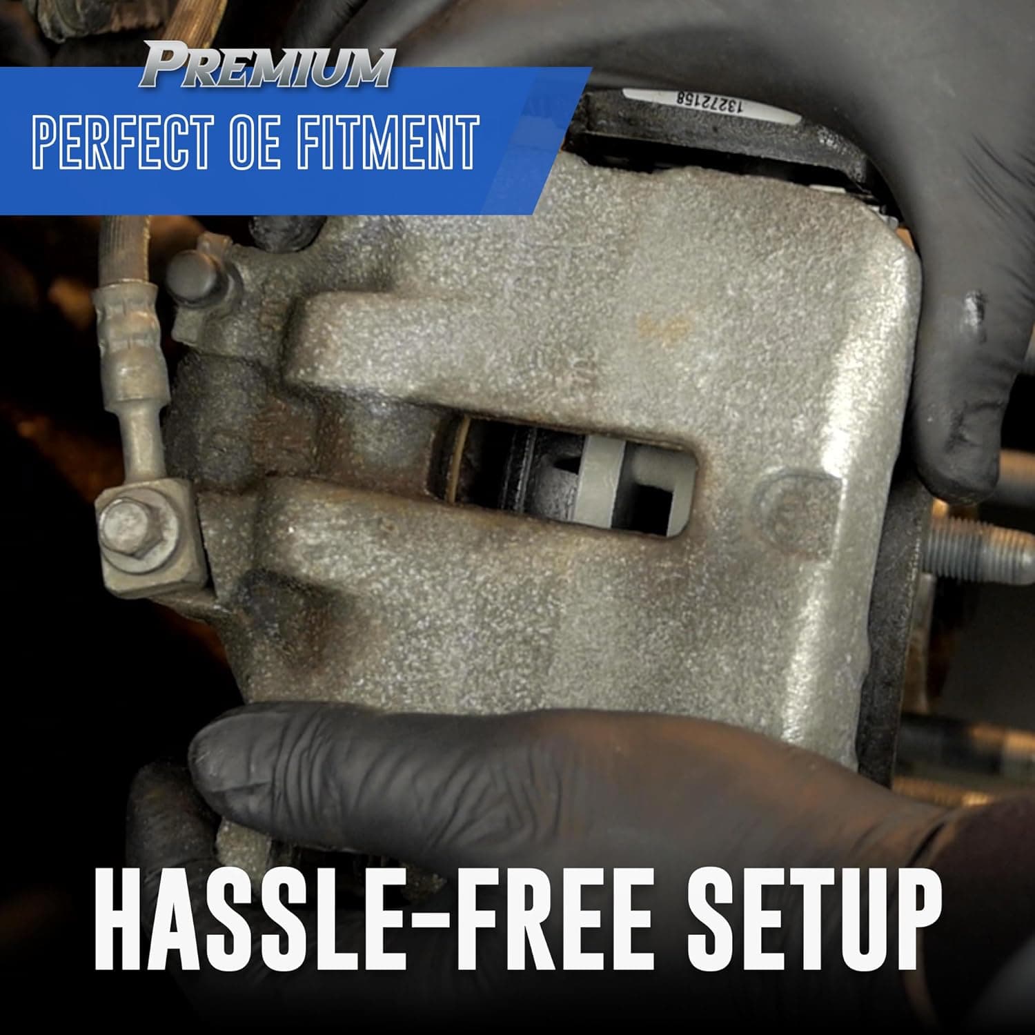 Bendix Premium SBC1363 Ceramic Front Brake Pads for Cadillac Escalade, ESV,EXT,XTS,Chevrolet Avalanche,Cheyenne,Express 1500,Silverado Classic,LD,Suburban,Tahoe,GMC Savana Sierra,Limited,Yukon,XL, - Image 8