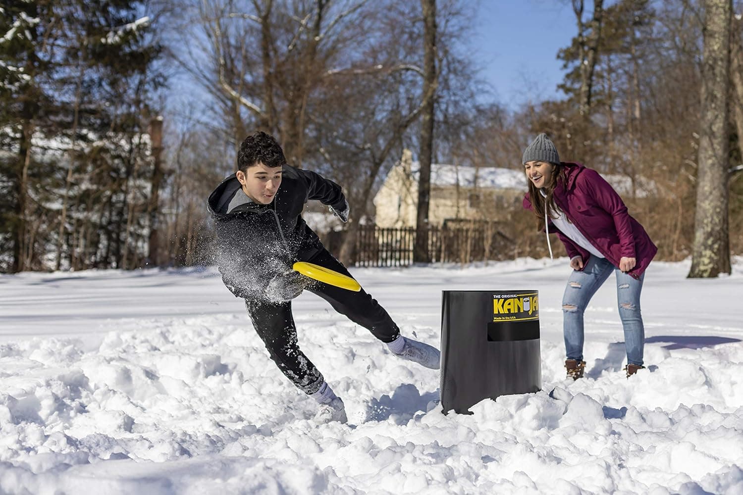 Kan Jam Disc Toss Game - American Made Outdoor Game for The Backyard, Beach, Park, Tailgates - Original, Illuminate, Pro, Travel Edition, and Carry Bag Only The OG - Image 11