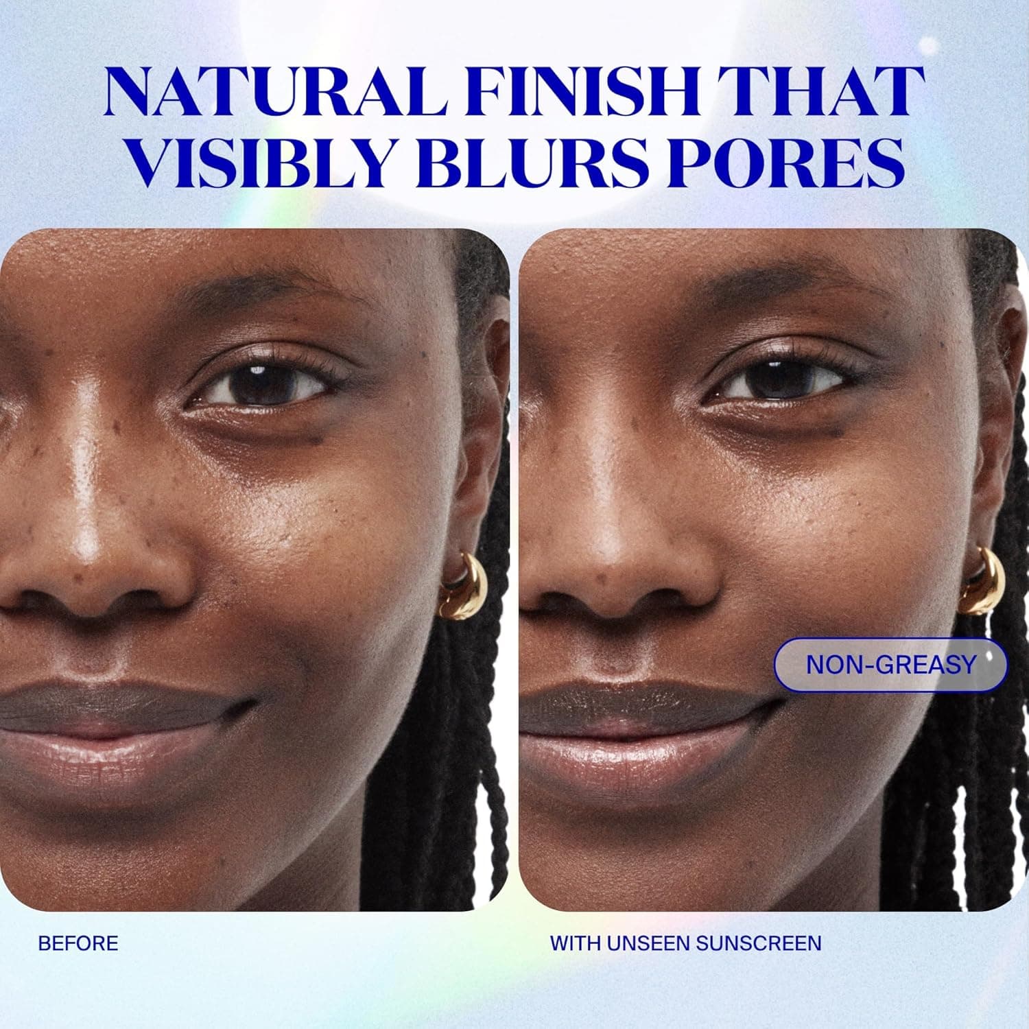 Supergoop! Unseen Sunscreen - SPF 50 - Clear & Invisible Face Sunscreen + Broad Spectrum + Makeup-Gripping Primer - Weightless, Scentless, Oil Free - For All Skin Types & Tones - 1.7 fl oz SPF 50 Lotion, 1.7 fl oz - Image 5