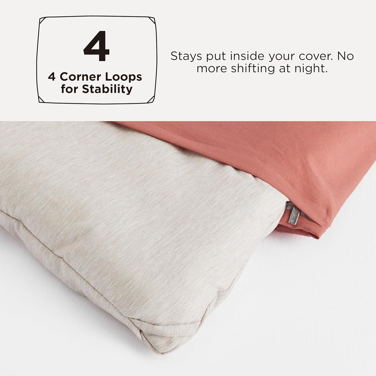 Bedsure Queen Comforter Set - Beige Soft Bedding for All Seasons, Cationic Dyed Bed Set, 3 Pieces, 1 Queen Size Comforter (90"x90") and 2 Pillow Shams (20"x26"+2") Queen 05 - Beige - Image 6