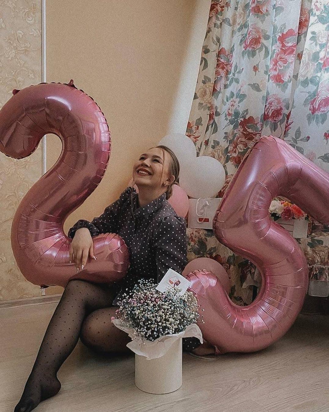 Amazon.com: 0 Balloon - Pastel Pink Birthday Number Balloons, 40 Inch Decorations | Pastel Pink inflatable birthday balloons 40 inch, jumbo foil 0th birthday decorations for women and men : Toys & Games - Image 3