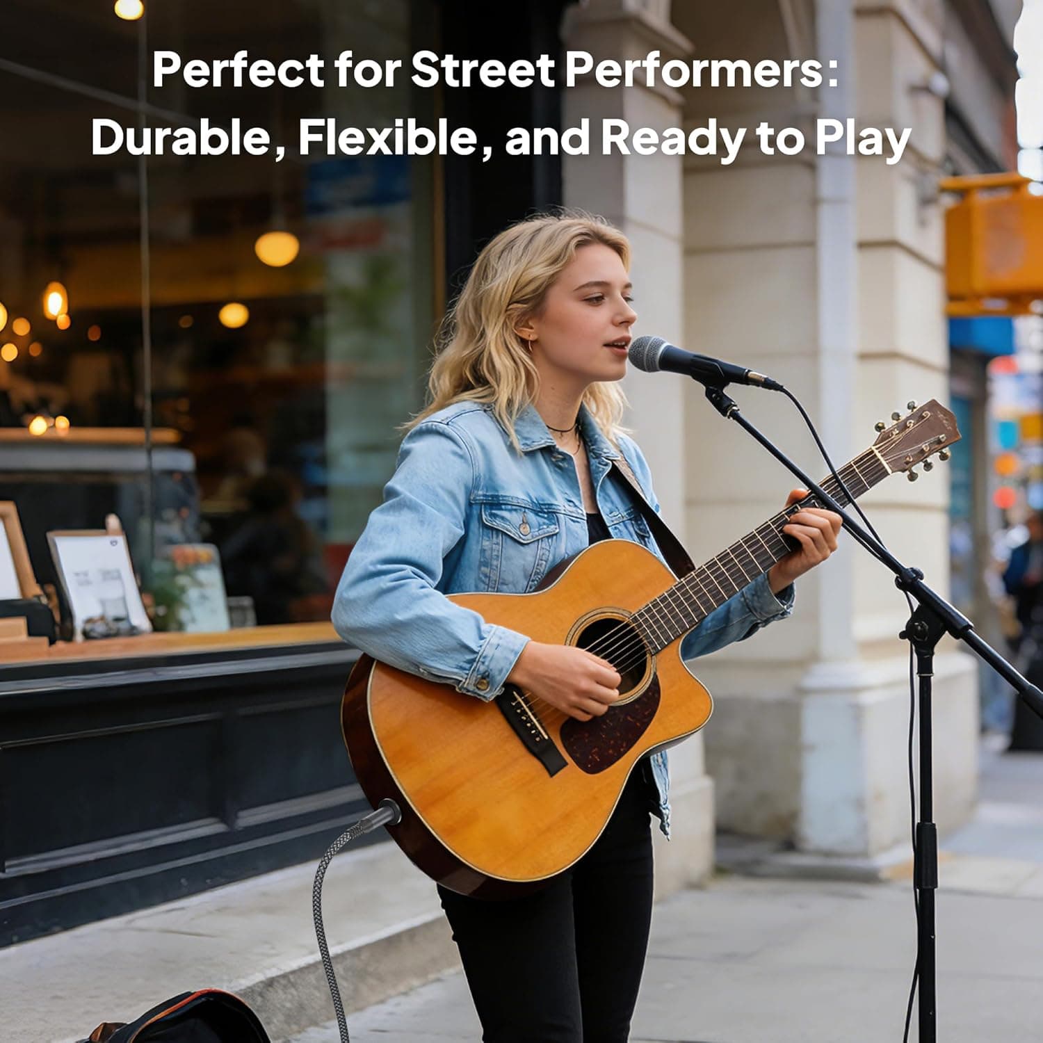 Elebase 1/4 Inch TRS Instrument Guitar Cable 10ft 2Pack,Straight 6.35mm Guitar Bass AMP Cord,Quarter Inch 6.3mm Male Jack Stereo Audio Balanced Line for Electric Guitar,Bass,Keyboard,Amplifier,Speaker 10FT/3M Grey - Image 7