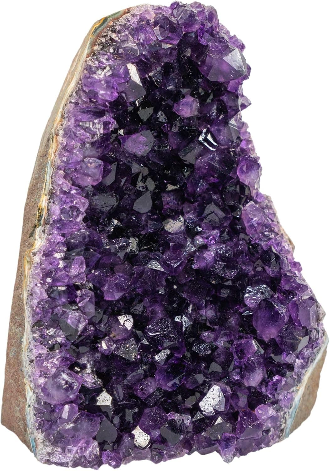 TRUENERGY Natural Amethyst Crystal Cluster – 0.5 To 12 Pounds Dark Purple Grade AAA Raw Quartz Amethysts Stone – Great For Home Decoration, Positive Energy, & Healing Crystals Amatista piedra .5 - 1 lbs - Image 2