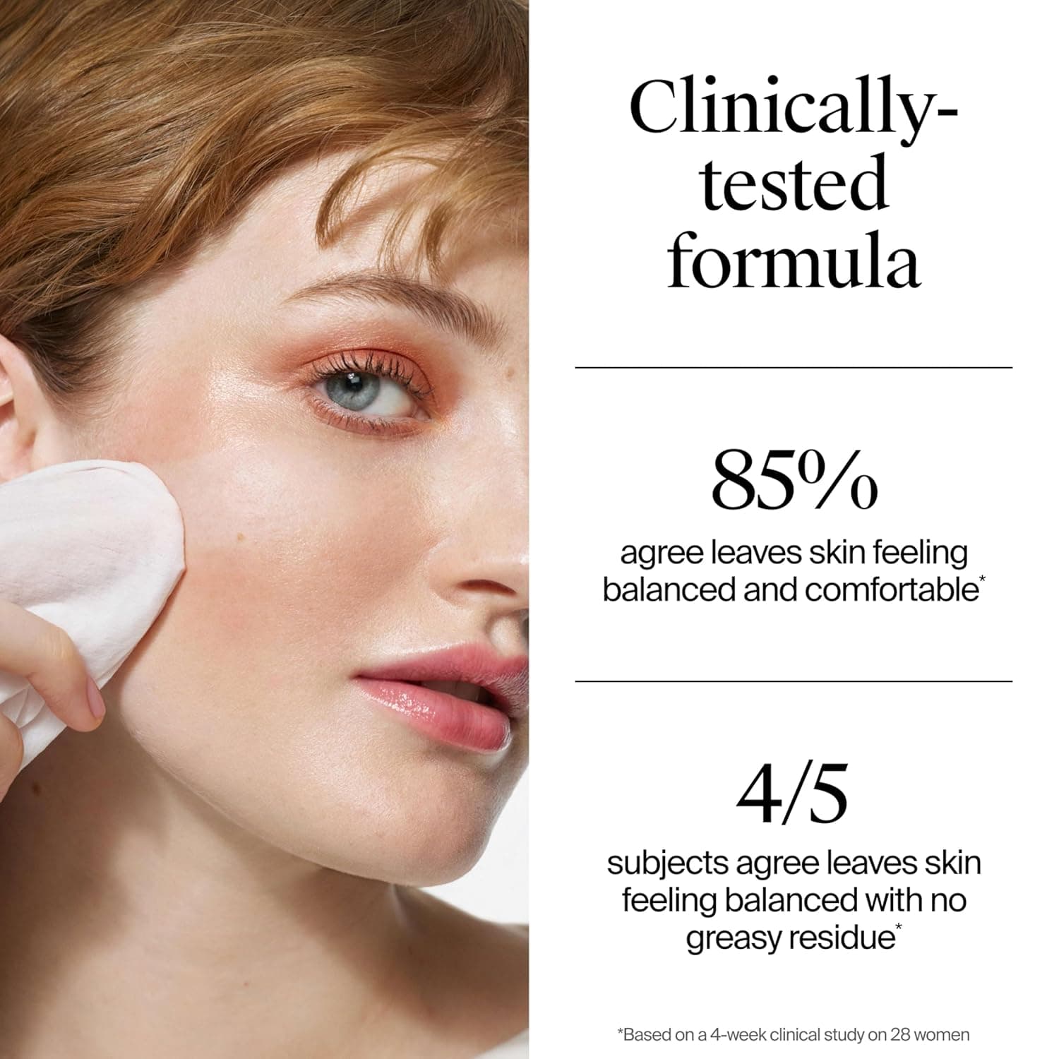 Neutrogena Makeup Remover Wipes Micellar Alcohol-Free Face Towelettes Remove Waterproof Mascara & Oil, Compostable 100% Plant-Based Cloth, Dermatologist & Ophthalmologist Tested, Twin Pack 2 x 25 ct - Image 5