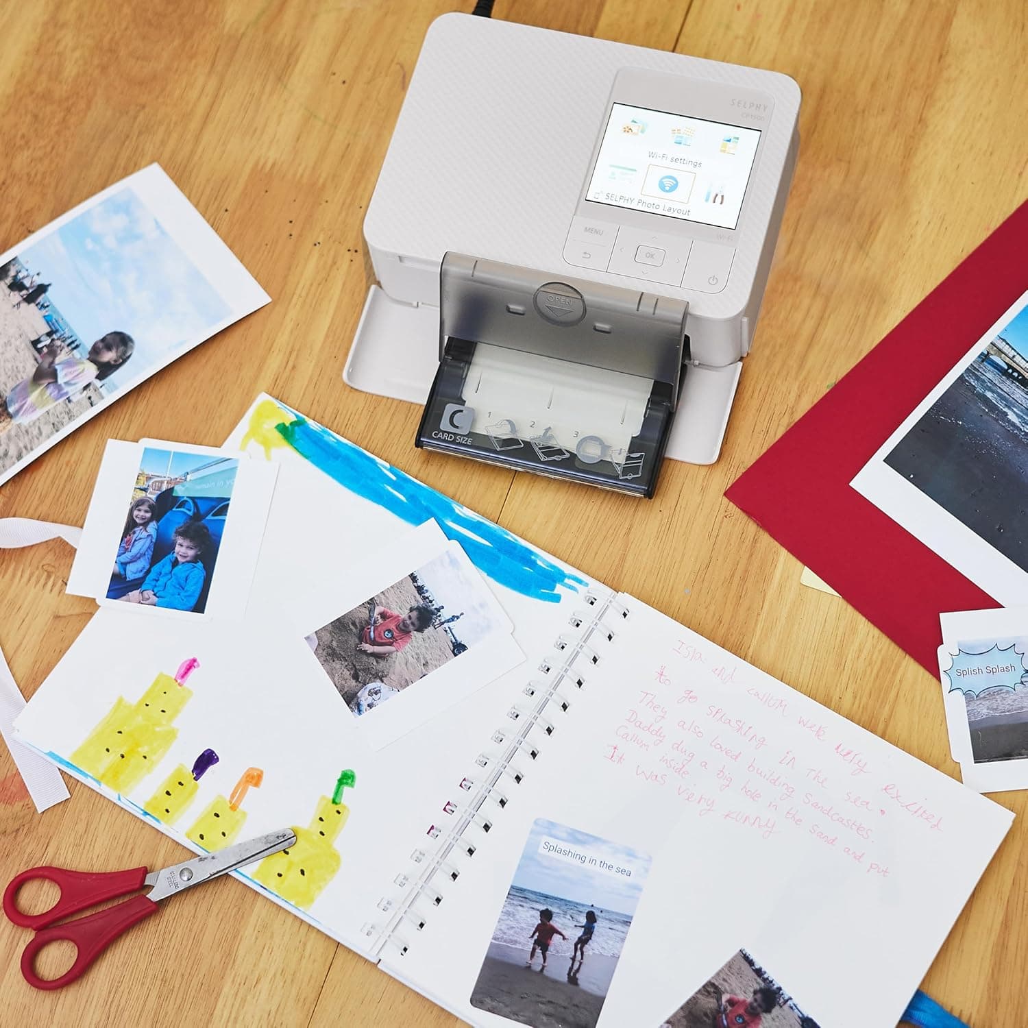 Canon SELPHY CP1500 Compact Photo Printer White White No Size Printer Only - Image 8