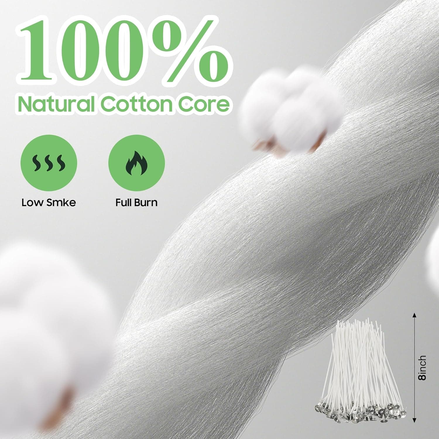 Ohcans 蜡烛制作套件，适合初学者，成人大豆蜡 DIY 蜡烛制作，配有 900ml 蜡烛倒入壶、蜡烛芯、蜡烛芯贴纸、蜡烛芯支架，初学者蜡烛制作套件 - Image 7