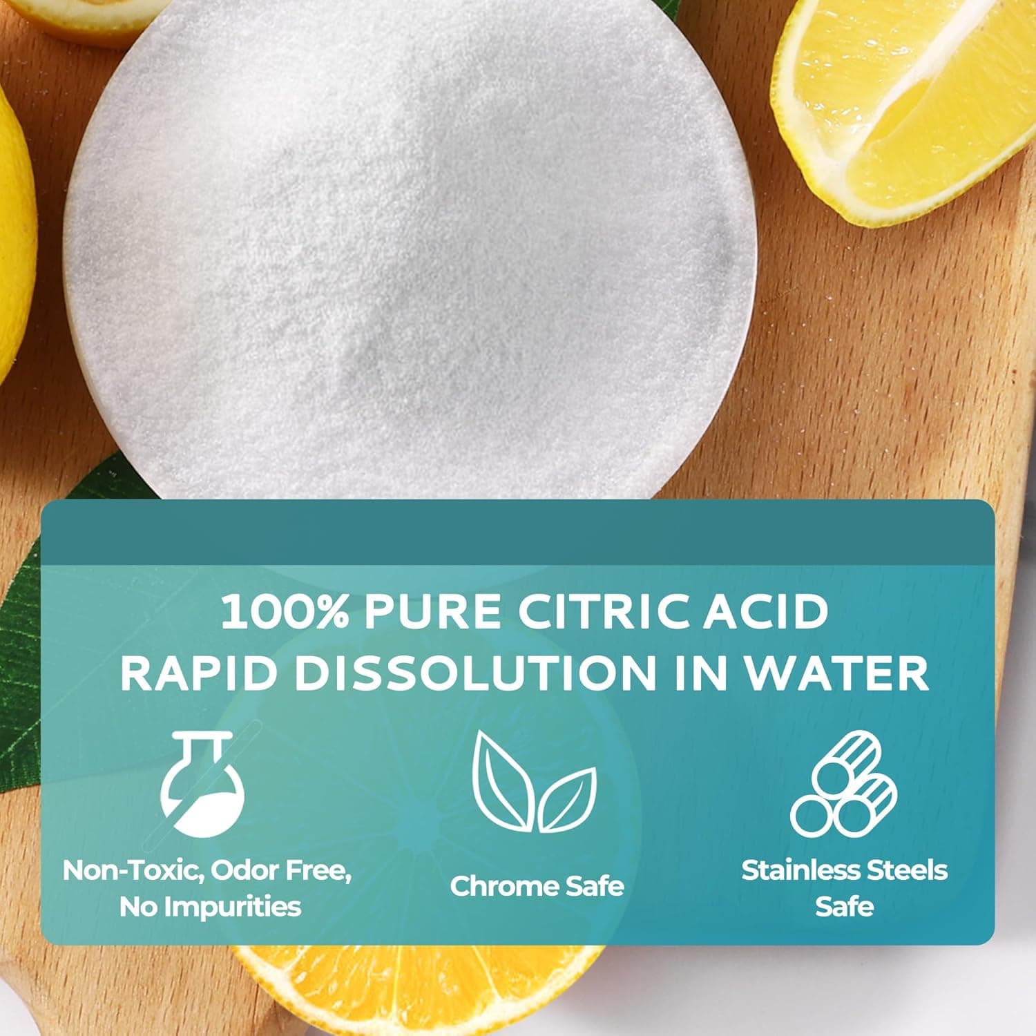 Limpiador y Desincrustante para Fabricador de Hielo EUHOMY | 4 Usos y Empacado Individualmente | Limpiador de Máquina de Hielo con Ácido Cítrico Orgánico - Image 3