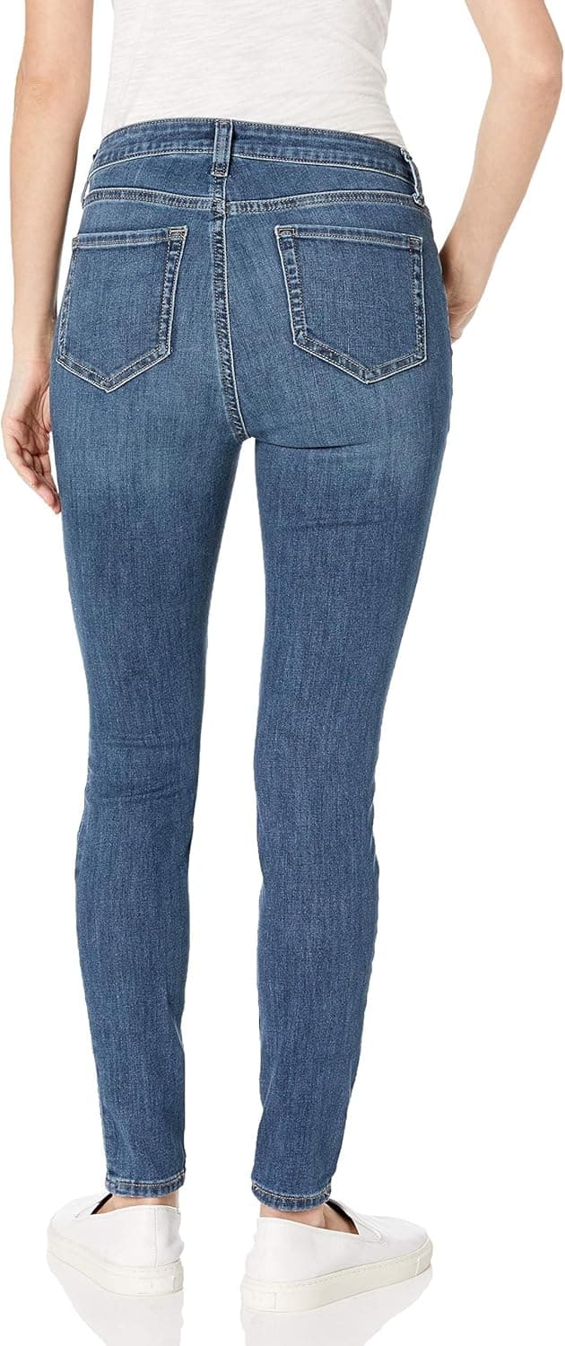 Amazon Essentials Women's Mid-Rise Stretchy Skinny Jean - Discontinued Colors 12 Medium Wash - Image 4