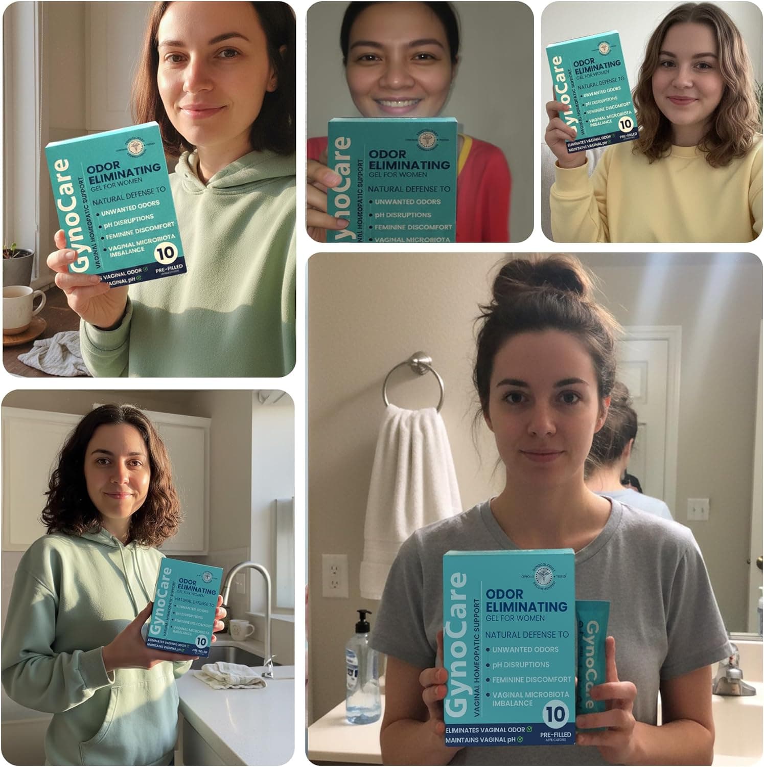 pH Balance for Women Vaginal Odor Eliminating Gel | Feminine Care | Vaginal Health | Support for Feminine Odor & Vaginal Microbiota Imbalance | 10 Pre-Filled Applicators Vaginal Gel - Image 6