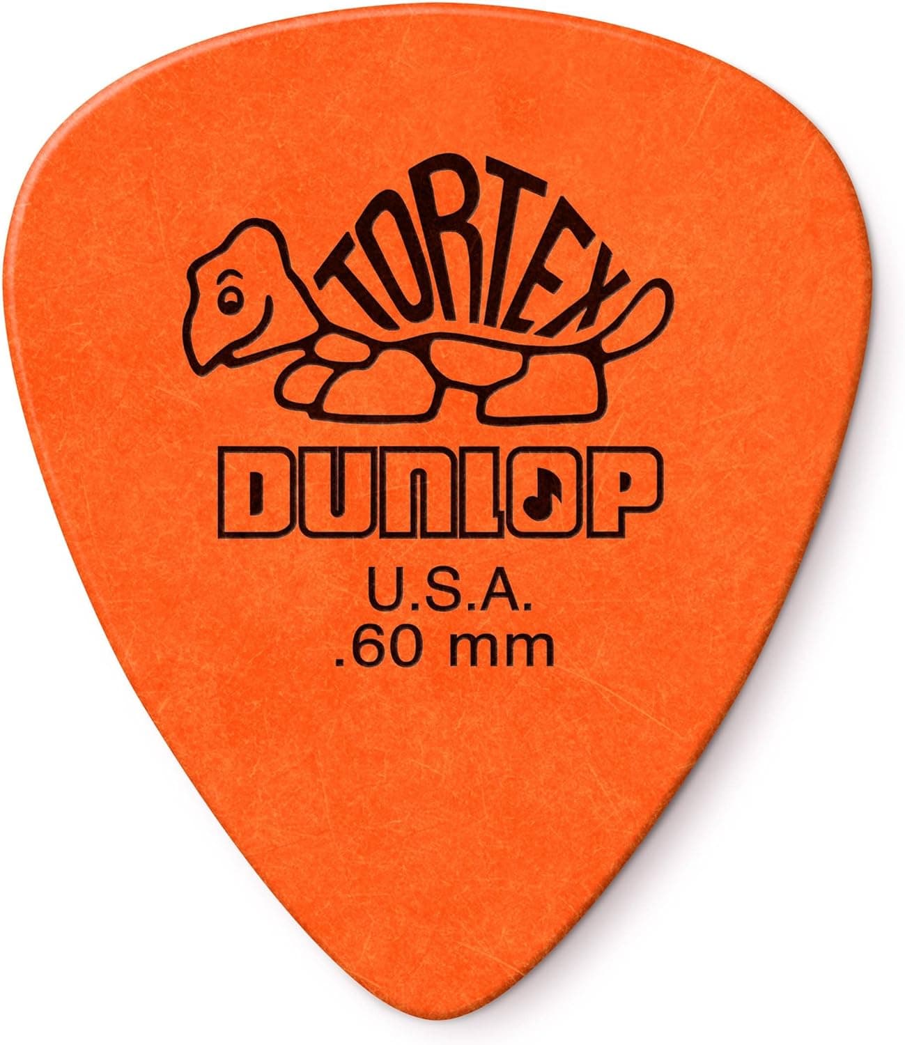 Jim Dunlop Tortex Standard Pick .60MM - 12 Pack 12 Pack 0.60mm Orange - Image 2