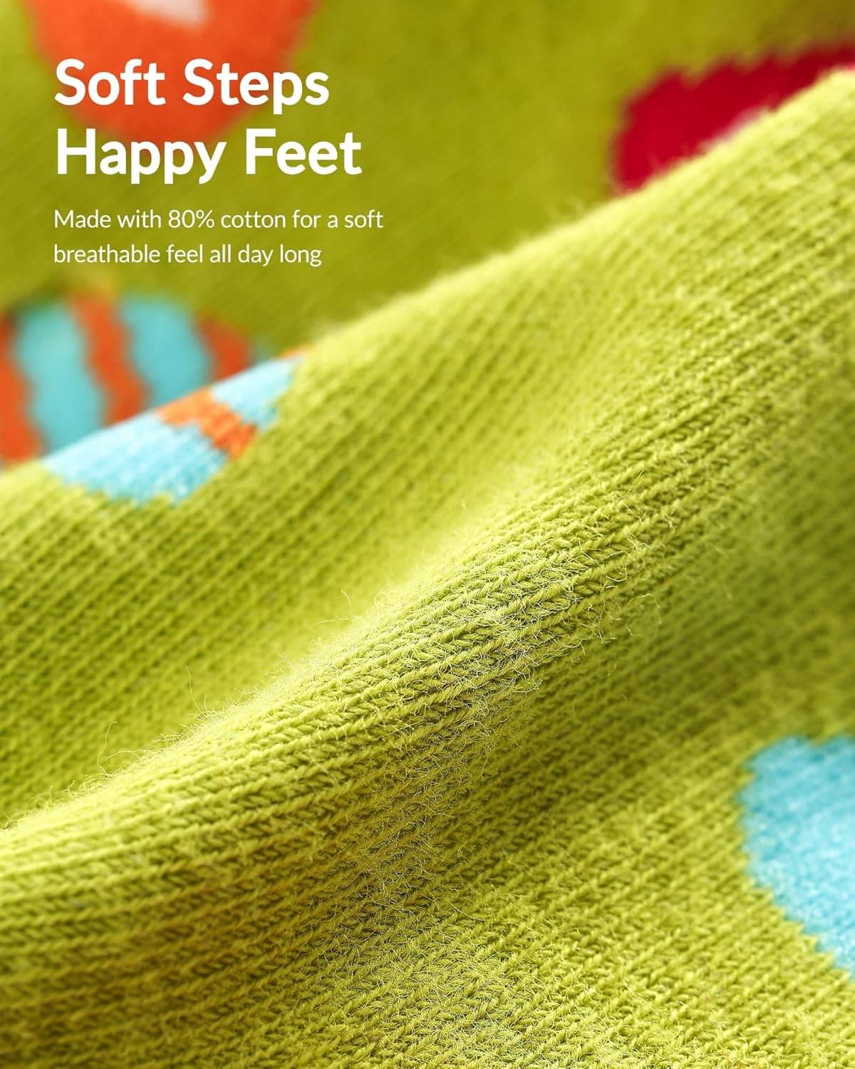 Jeasona Women's Mushroom Sunflower Cow Boston Terrier Pig Socks Gifts for Women Multicolored Mushrooms - Image 6