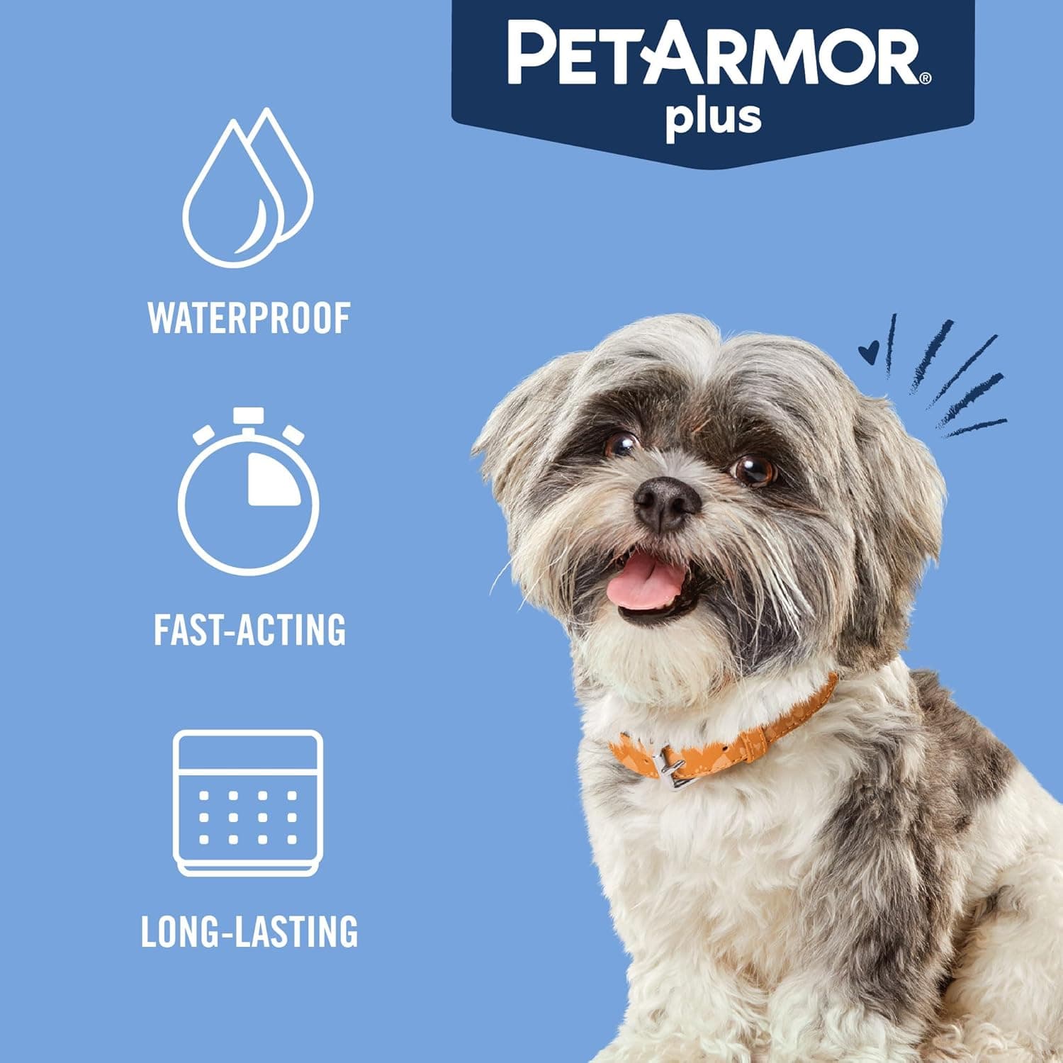 PetArmor Plus Flea and Tick Prevention for Dogs, Small Dog Flea and Tick Treatment, 3 Doses, Waterproof Topical, Fast Acting (5-22 lbs) 5-22 lbs 3 Count - Image 9