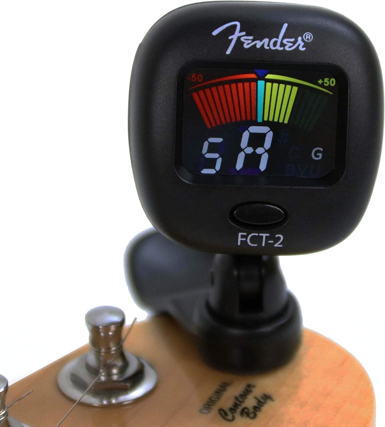 Fender FCT-2 Professional Clip-On Tuner - Image 8