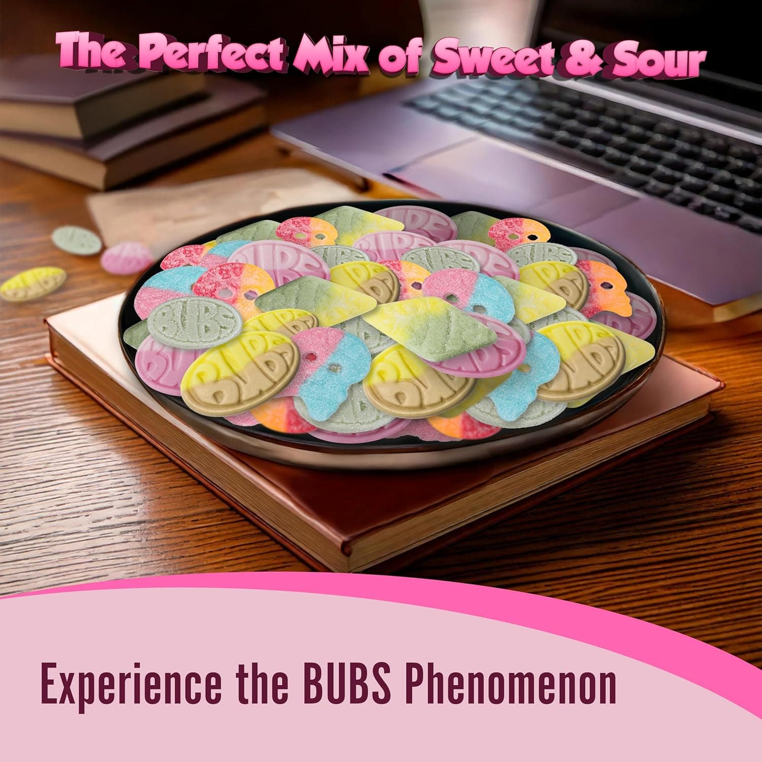 Bubs Swedish Candy Mix - Authentic Sweet and Sour Swedish Gummies - 1 Pound of Godis From Sweden - Big Ovals, Dizzy Skulls, Tutti Frutti and More - Foam Candy - Packed in a Candynavia Sweden Bag - Image 9