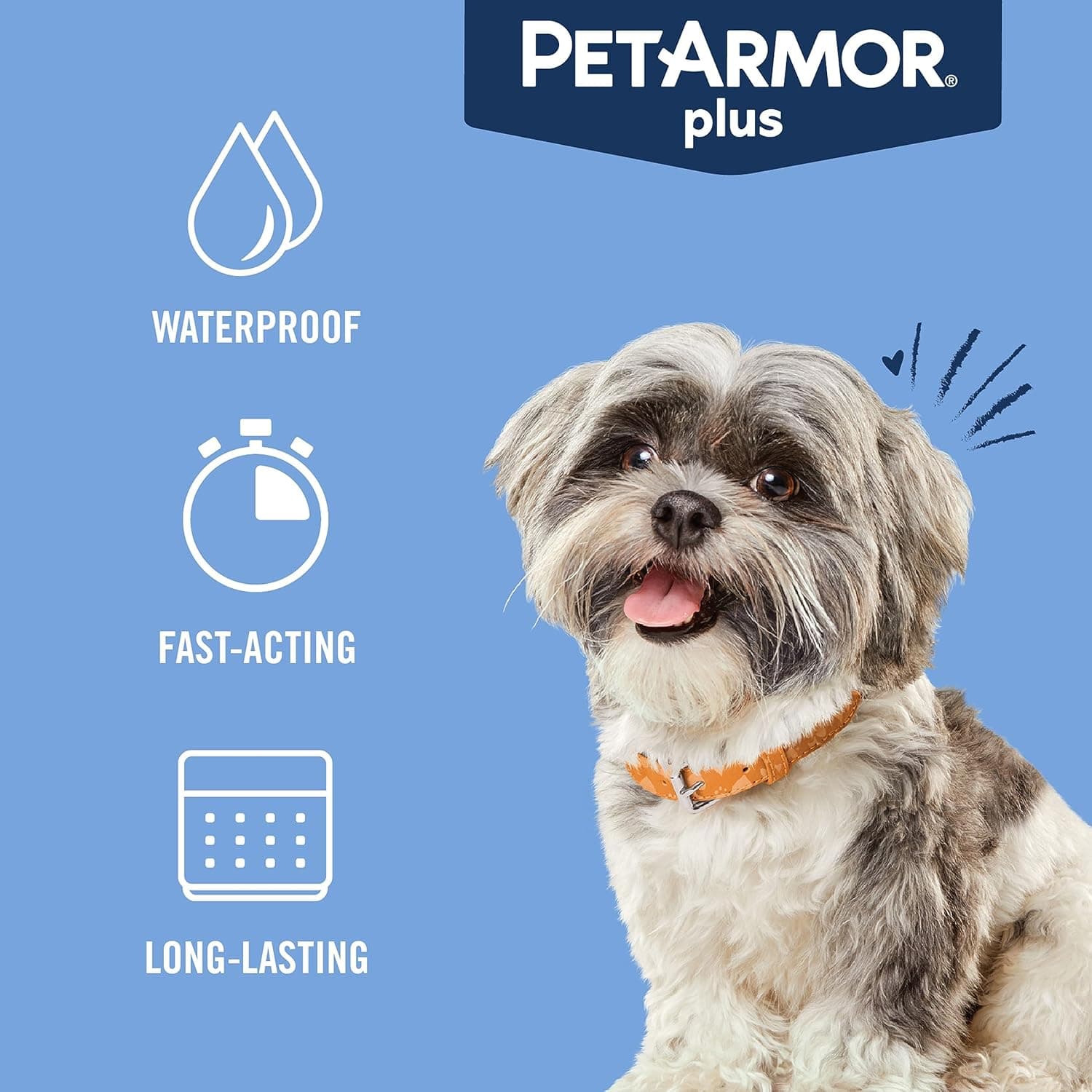 PetArmor Plus Flea and Tick Prevention for Dogs, Small Dog Flea and Tick Treatment, 3 Doses, Waterproof Topical, Fast Acting (5-22 lbs) 5-22 lbs 3 Count - Image 7