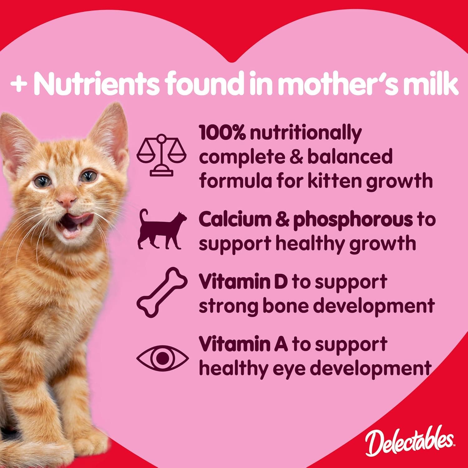 Delectables Squeeze Up Kitten Variety Pack, Creamy Squeezable Puree, Lickable Wet Cat Treats, Grain Free, No Added Fillers, No by-Products, No Added Preservatives, 0.5 Ounces Tube, 20 Tubes Total Variety 0.5 Ounce (Pack of 20) - Image 4