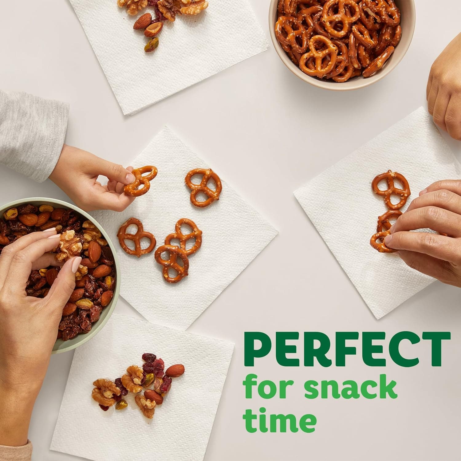 Bounty Paper Napkins, White, 400 Count 400 Count White - Image 7