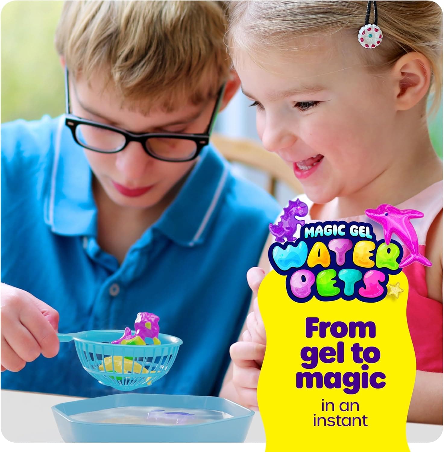 Dan&Darci Aqua Fairy Water Gel Kit for Kids - Magic Elf Toy Kits - Waters Pets - DIY Squishy Maker Set - Craft for Kids - Make Your Own Squishies Toys Crafts for Boys & Girls Multi-colored - Image 9