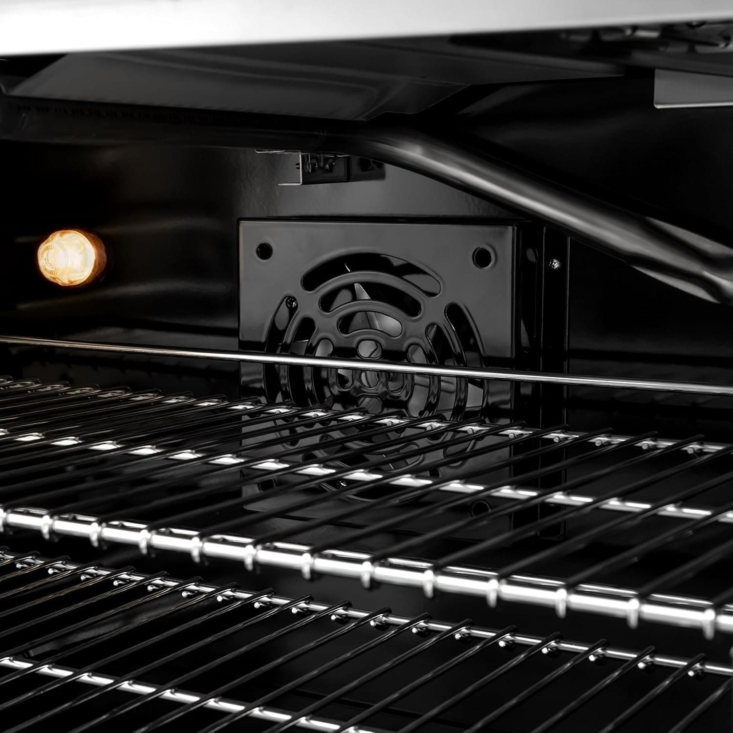 ZLINE Autograph Edition 30 in. 4.2 cu. ft. Classic Gas Range with 4 Burner Cooktop and Convection Gas Oven in Stainless Steel and Polished Gold Accents (CGRZ-30-G) - Image 7