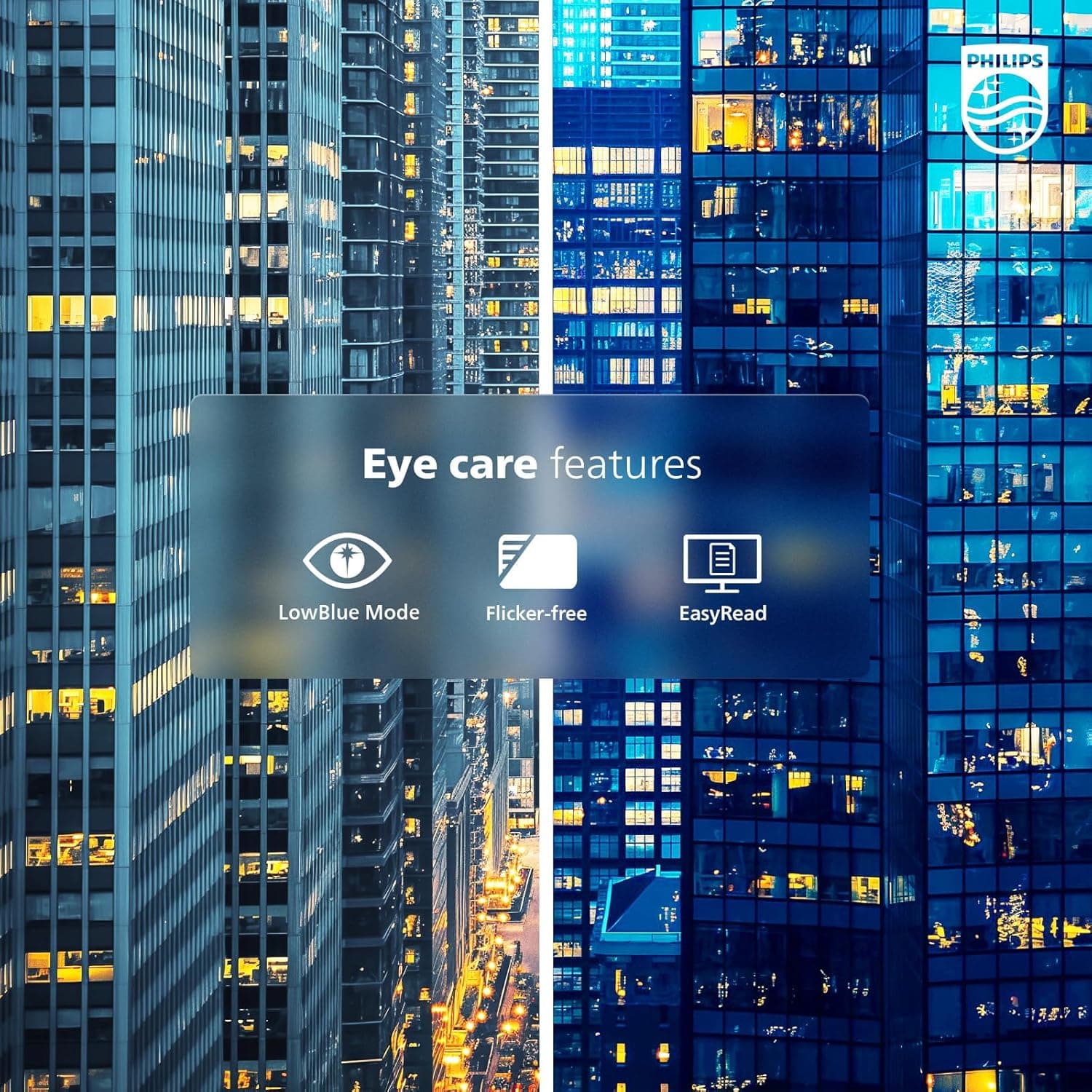 Philips New 24 inch Frameless Full HD (1920 x 1080) 100Hz Monitor, VESA, HDMI x1, VGA Port x1, Eye Care, 4 Year Advance Replacement Warranty, 241V8LB, Black 24" FHD VA Panel 100Hz - Image 6