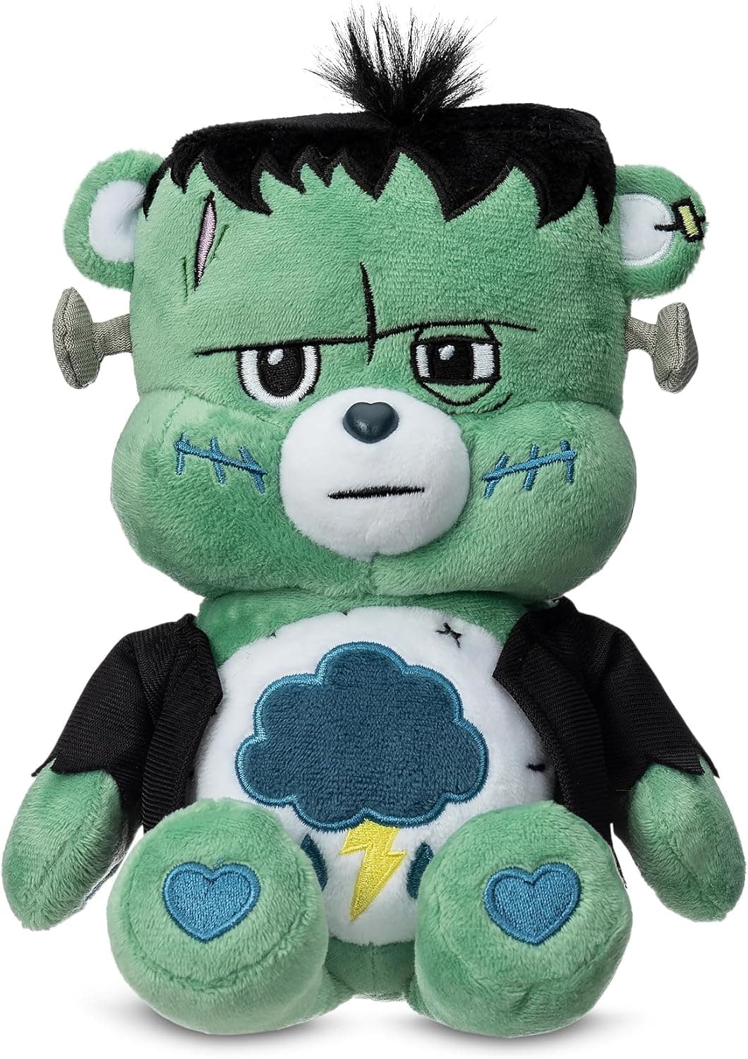 Care Bears Universal Monsters 9" Fun Size Plush - Grumpy as Frankenstein - Soft, Huggable Plushie, Stuffed Animal for Girls and Boys, Ages 4+ - Image 3